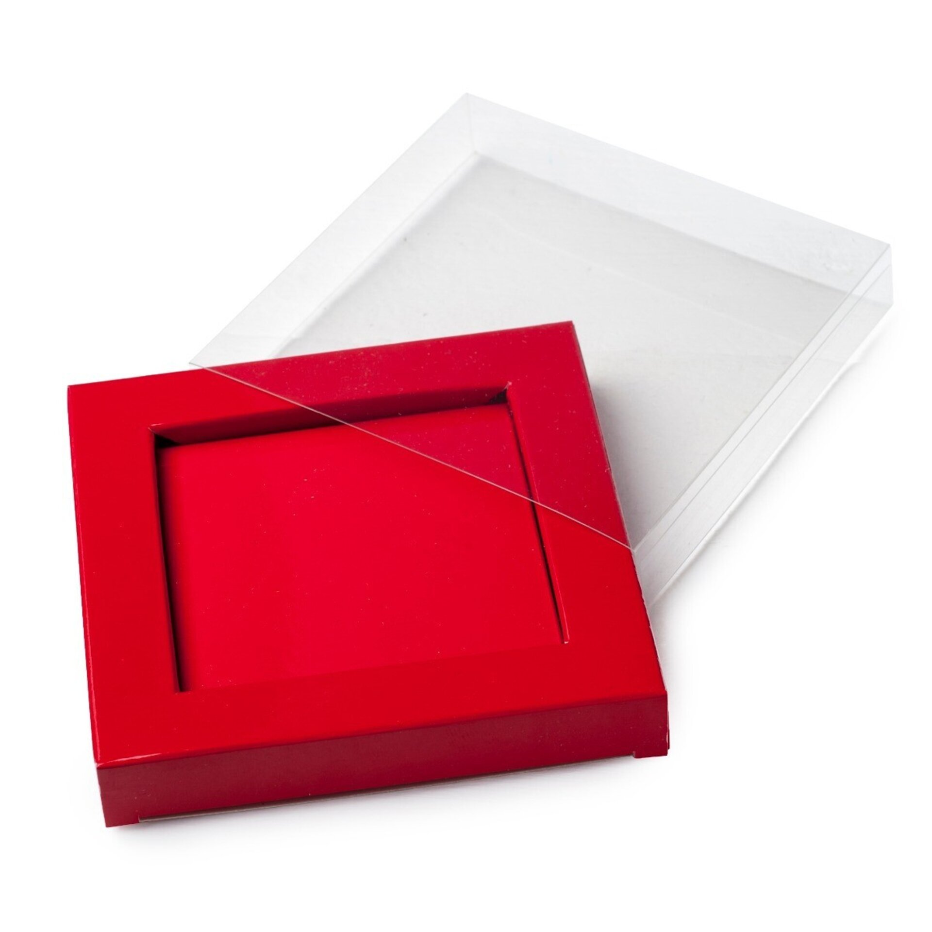 Funda acetato caja marco 10,2x1,6x10,2cm, min.25 0,40€ - 2