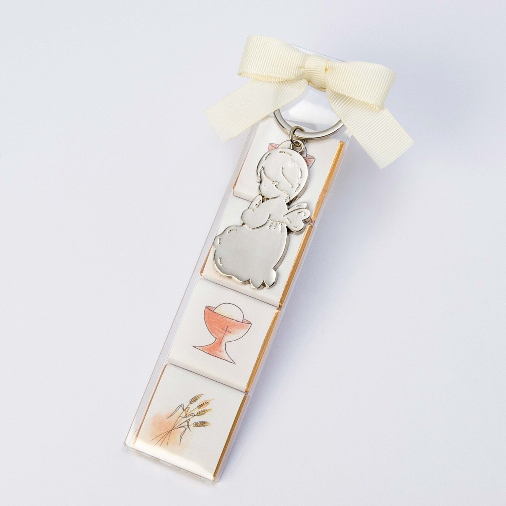 Estuche con llavero Angel y 4 napolitanas - 2