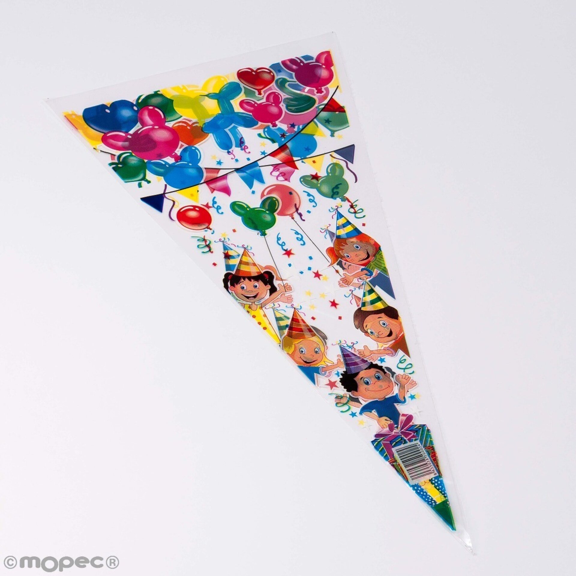Cucuruchos fiesta niños y niñas 42x20cm precio x 200uds - 2