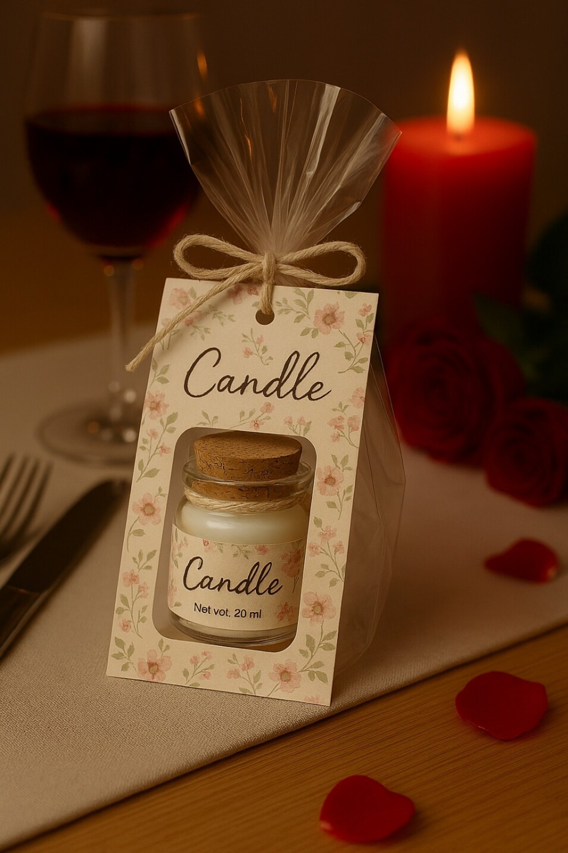 Vela aromática con cera de soja - 1