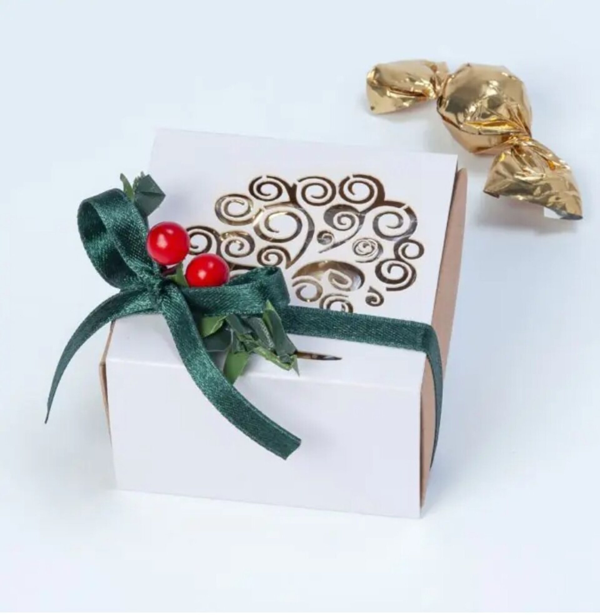 Cajita árbol de la vida decoración navideña 3 croki-choc - 2