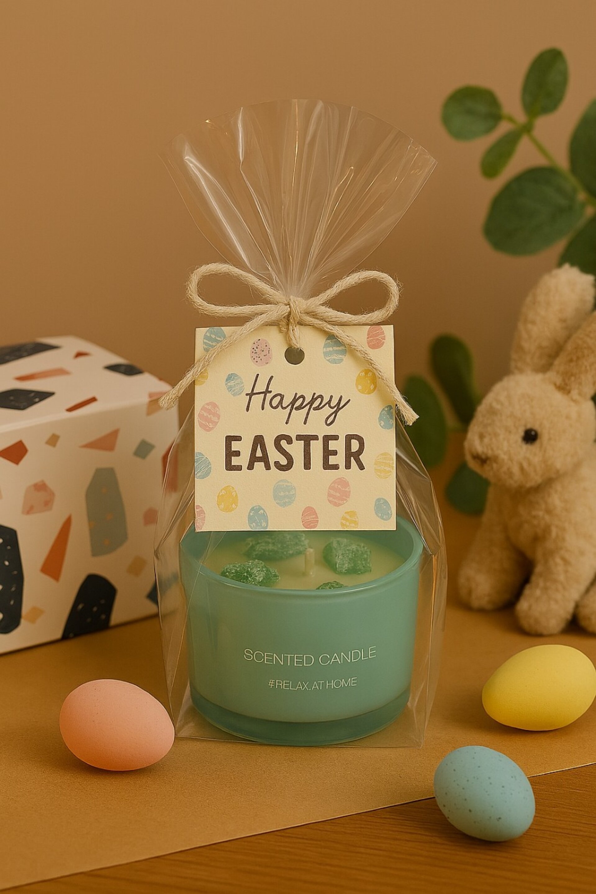 VELA AROMÁTICA EN TARRO DE CRISTAL BLANCO - 1