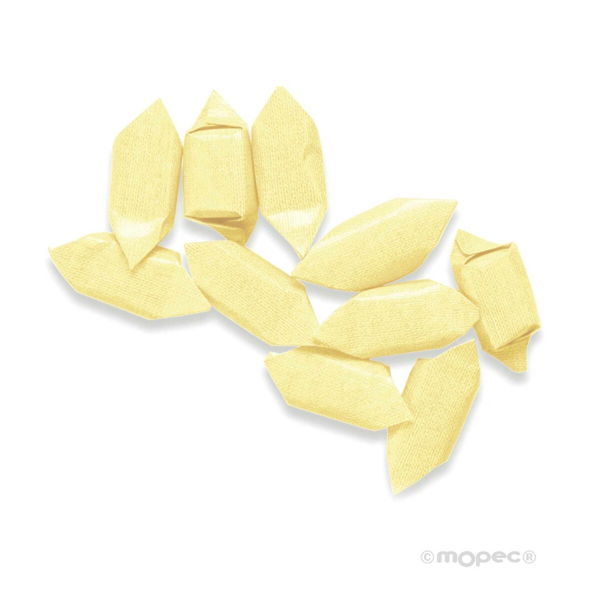 Caramelo frutas liso amarillo 1Kg* - 1