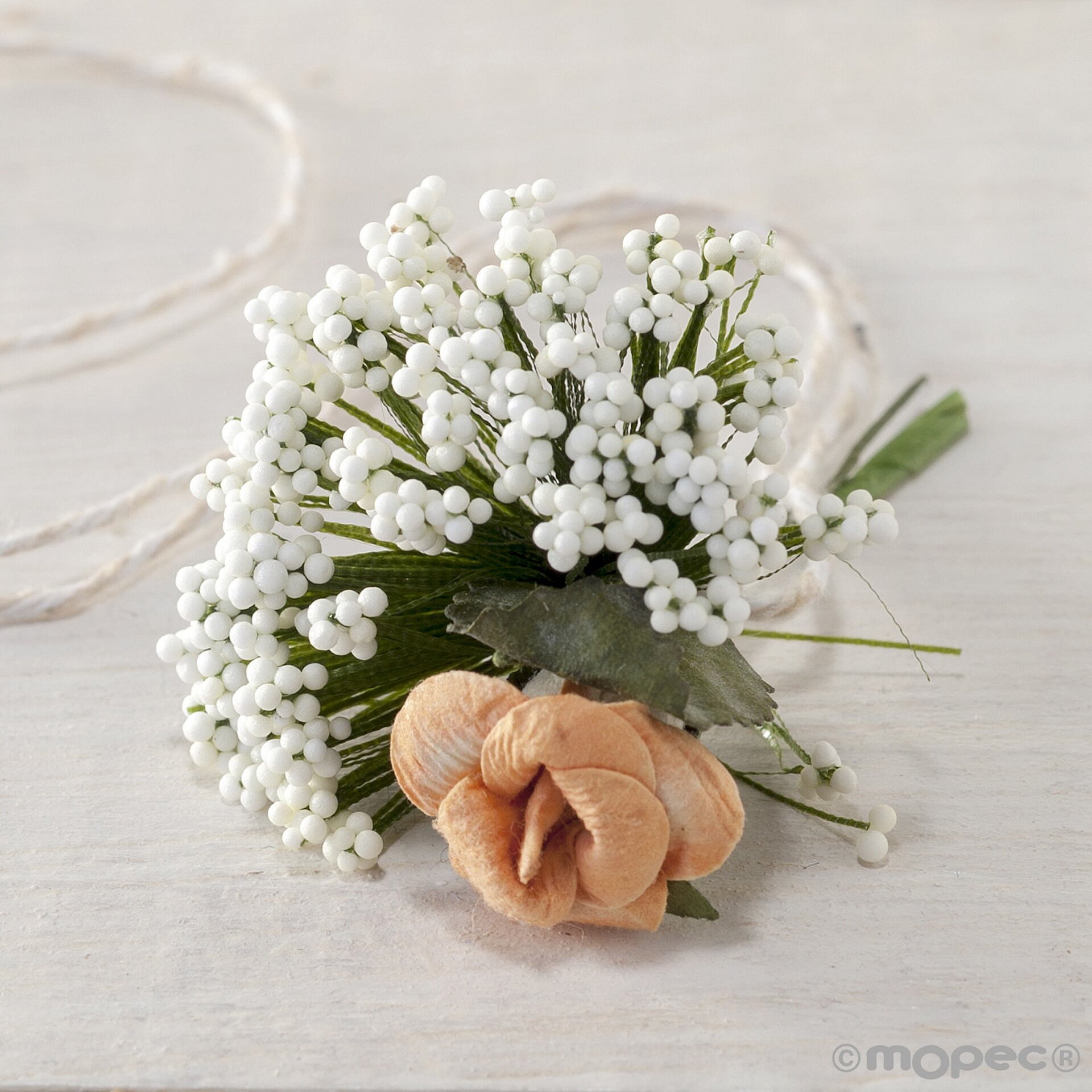 Bouquet floral con gypsophila para I150, min.12 0,60€ - 1