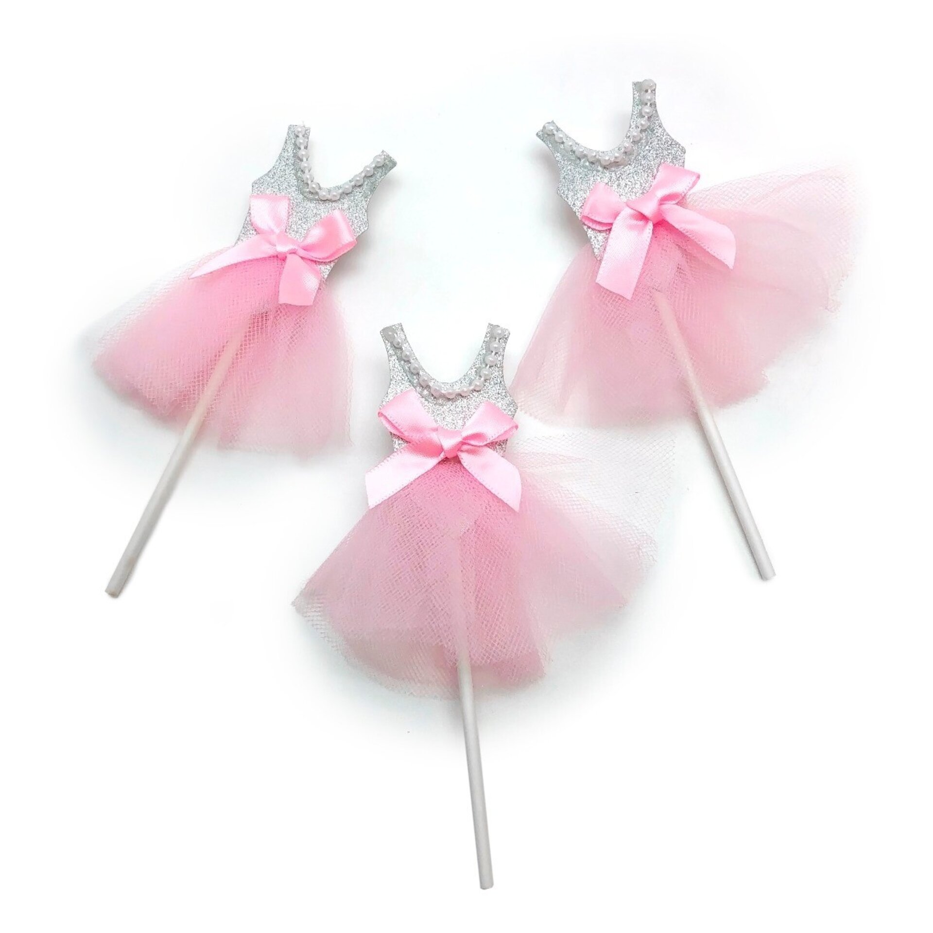 Pic bailarina gris-rosa min 5 precio ud 0,85€ - 1