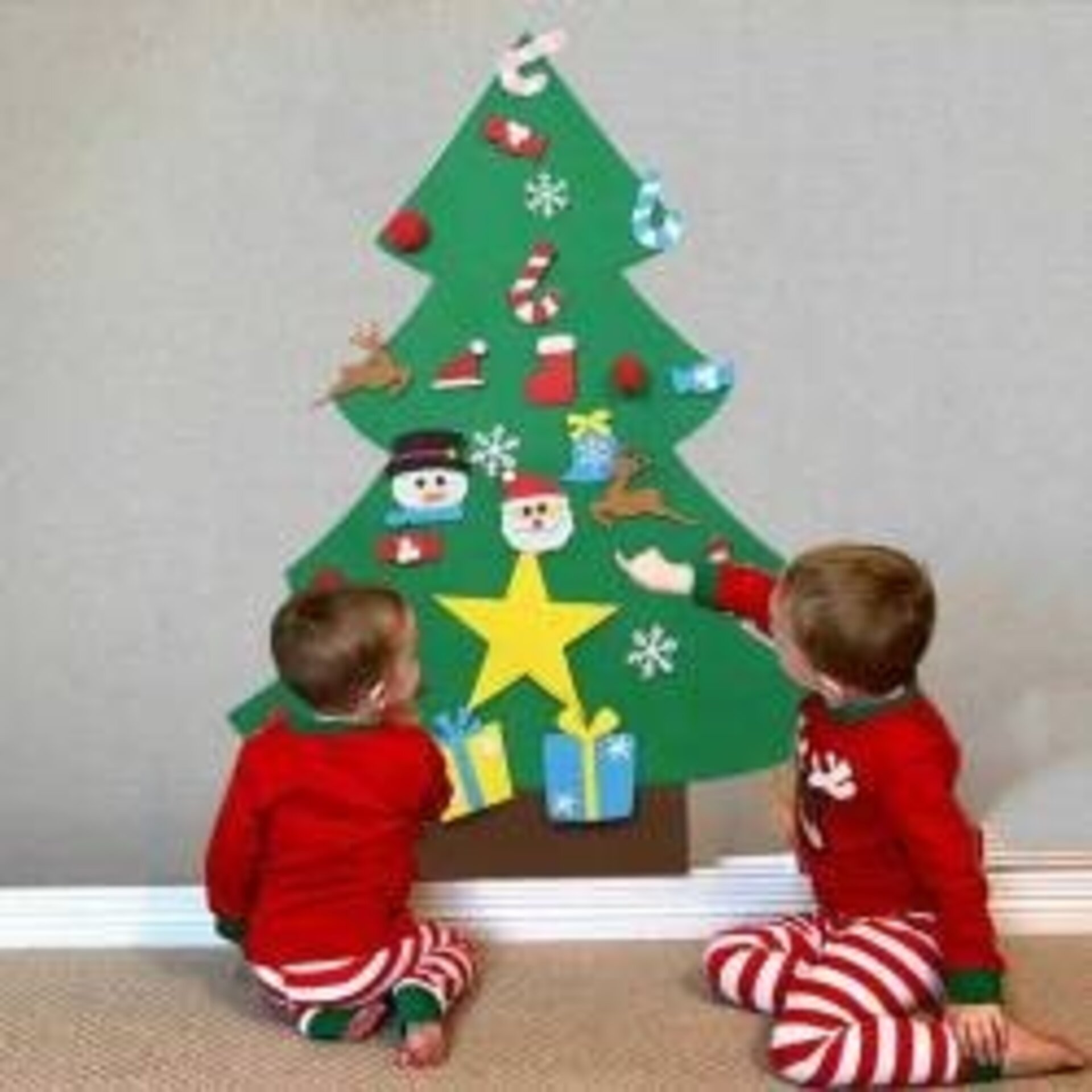 ÁRBOL NAVIDAD FIELTRO CREATIVO - 2