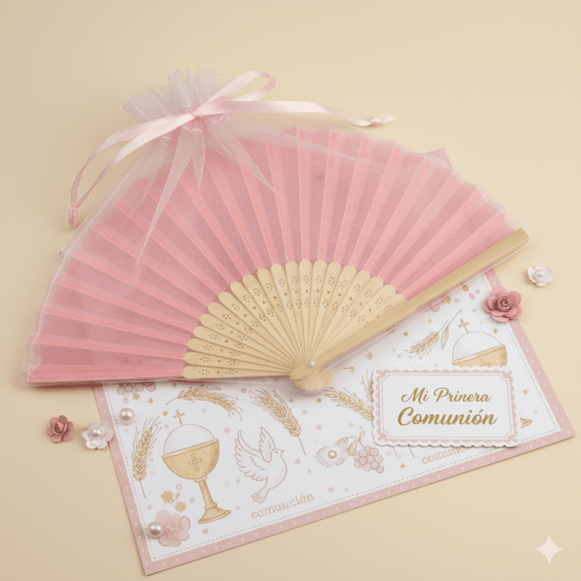 Abanico para invitadas ( 3 colores disponibles) - 2