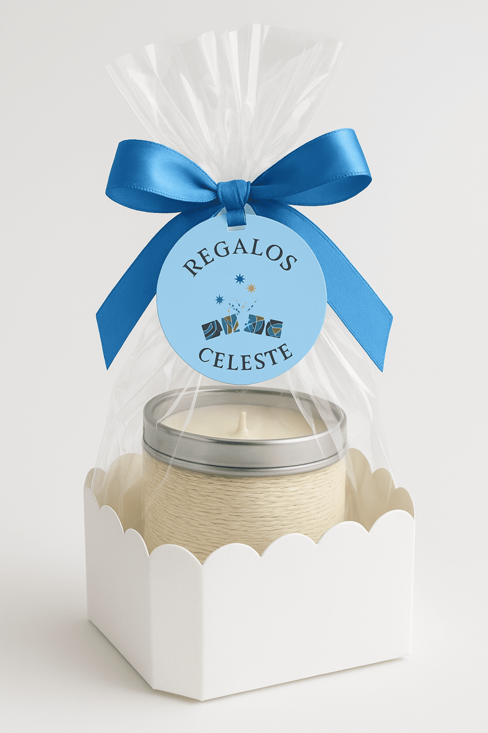 VELA FRAGANCIA VAINILLA + CAJA DE REGALO - 2