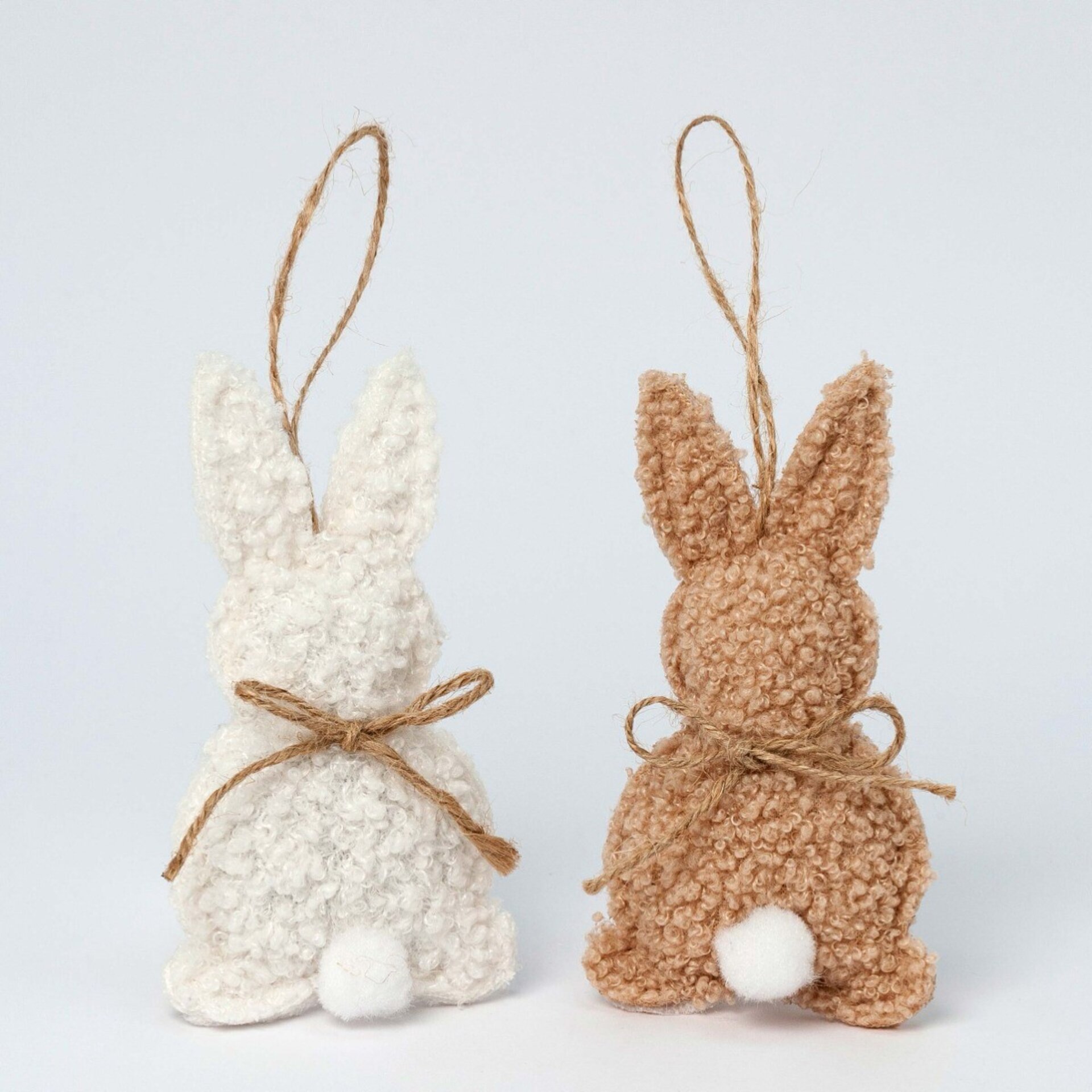 Colgante conejitos marfil y beige min 6 precio ud 1,75€ - 2