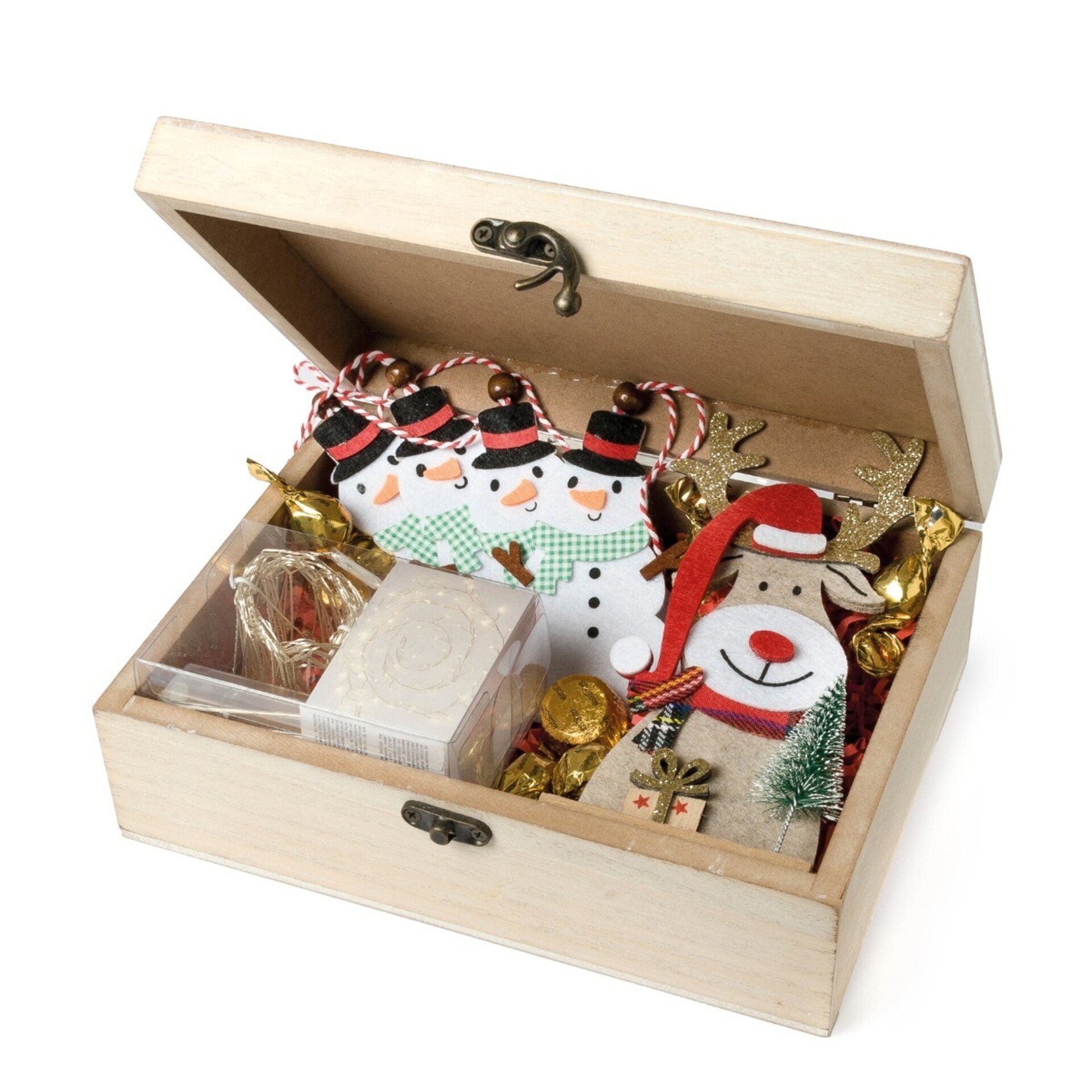Pack regalo caja F.Fiestas casitas personalizado con dulces - 2