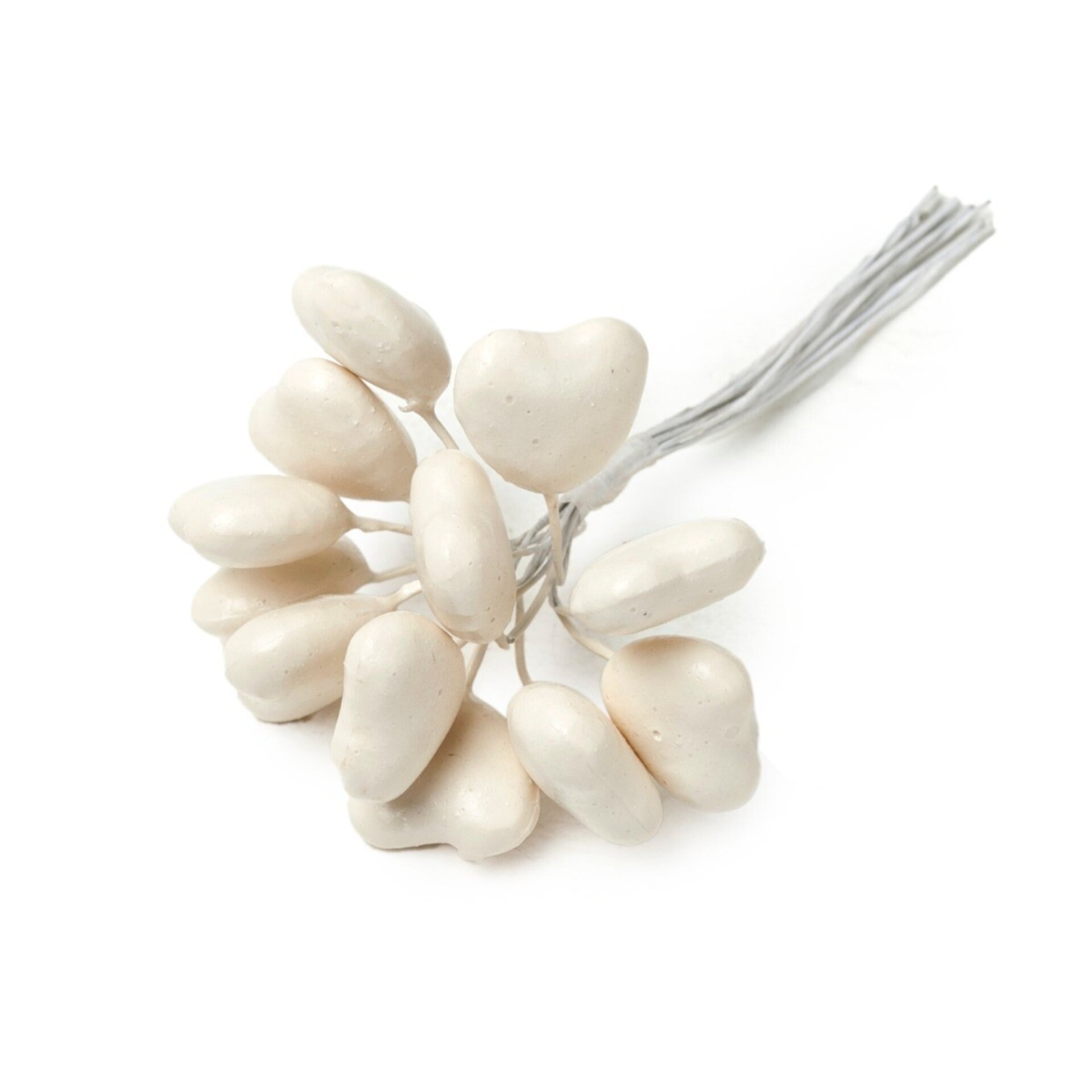 Corazón blanco porex min 12 precio ud 1,20€ - 1