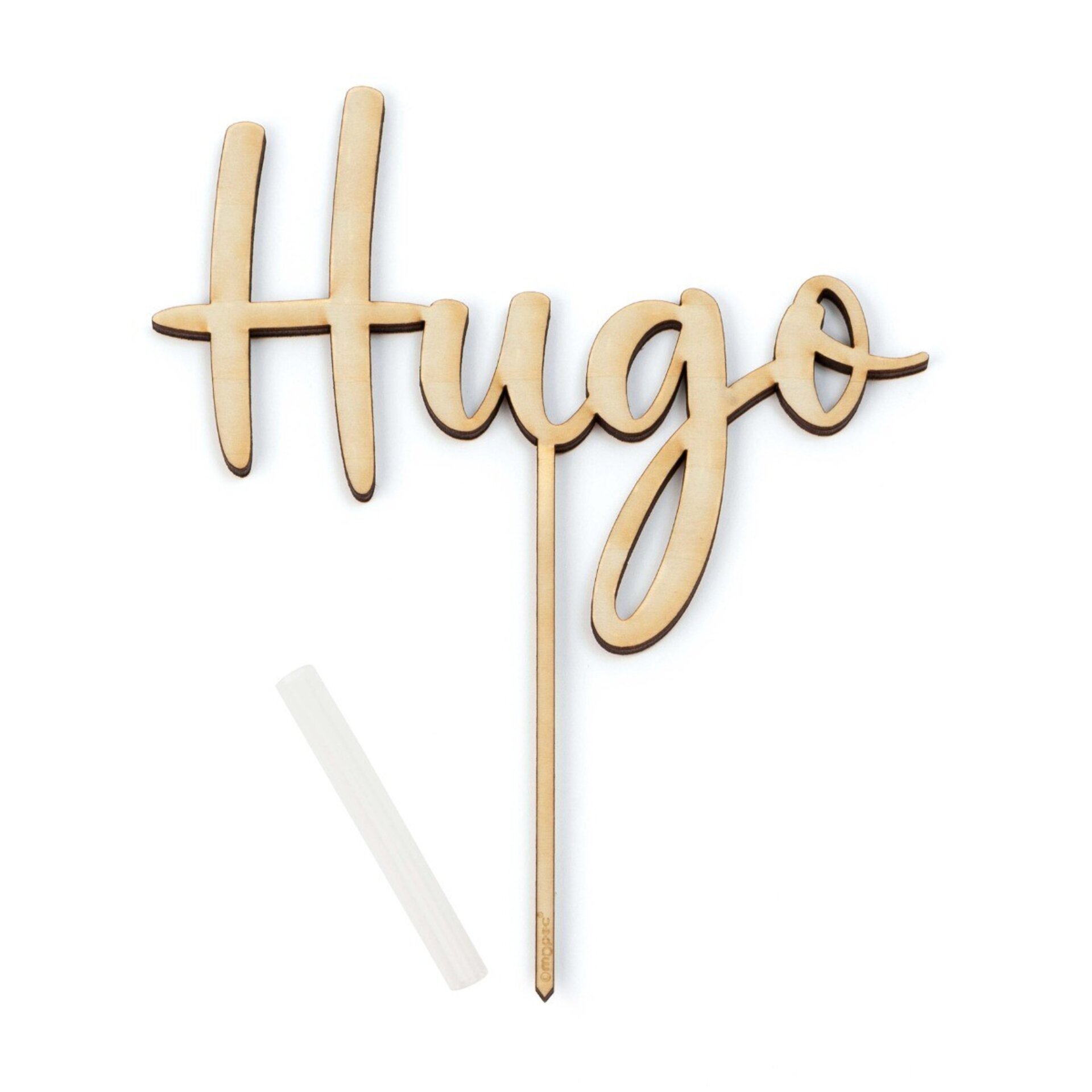 Cake topper 1 nombre 15cm. (altura) personalizado - 2