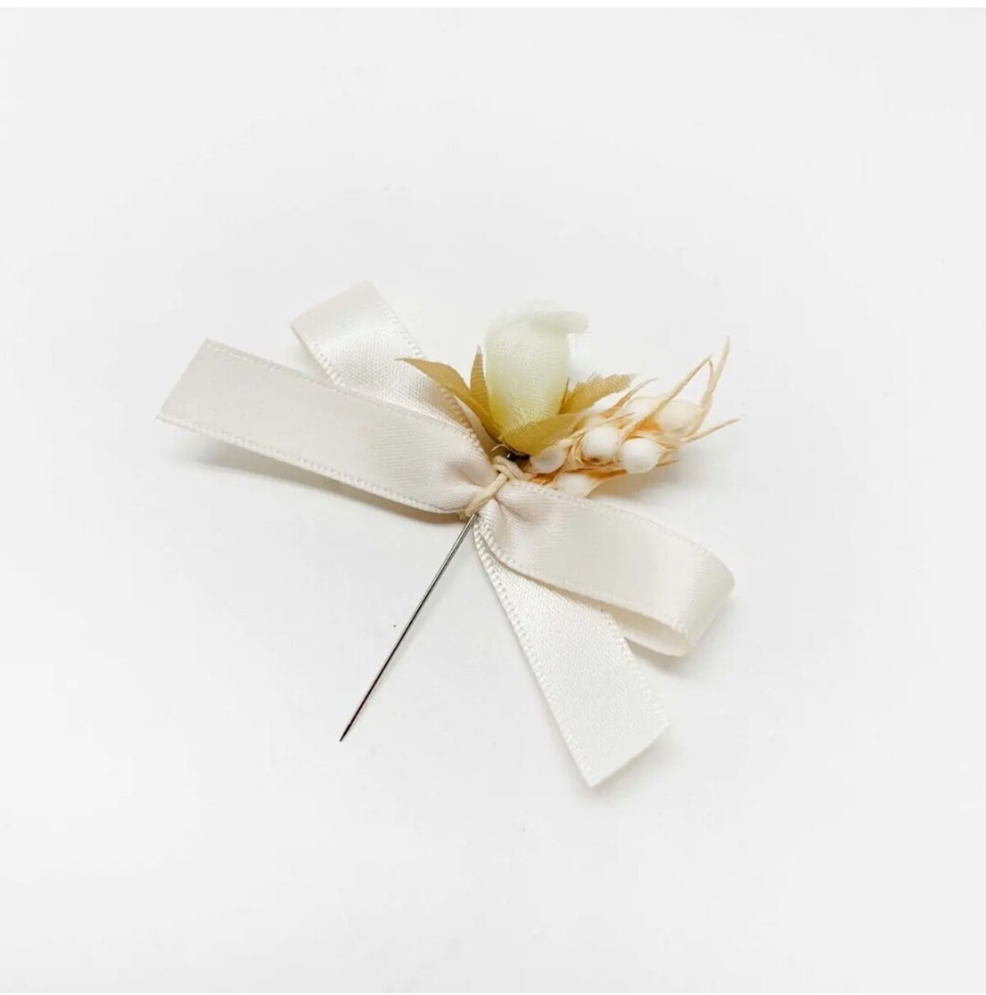 PRENDIDO solapa flor tornasol marfil 0.29€ min.25 - 1