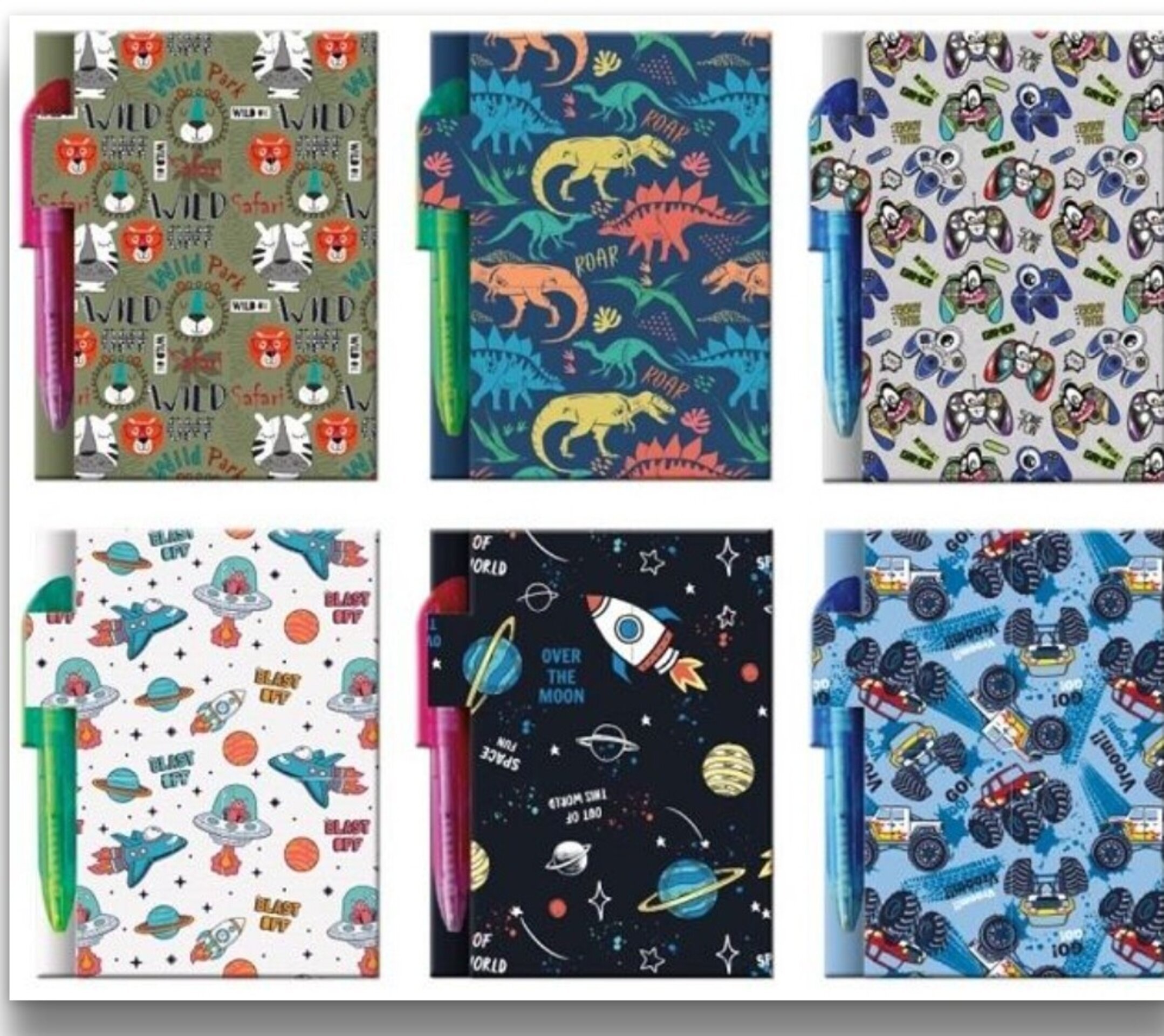 MINI LIBRETA C/BOLIGRAFO CUTE DESIGNS 8,8X11,4 CM 100 HOJAS - 2