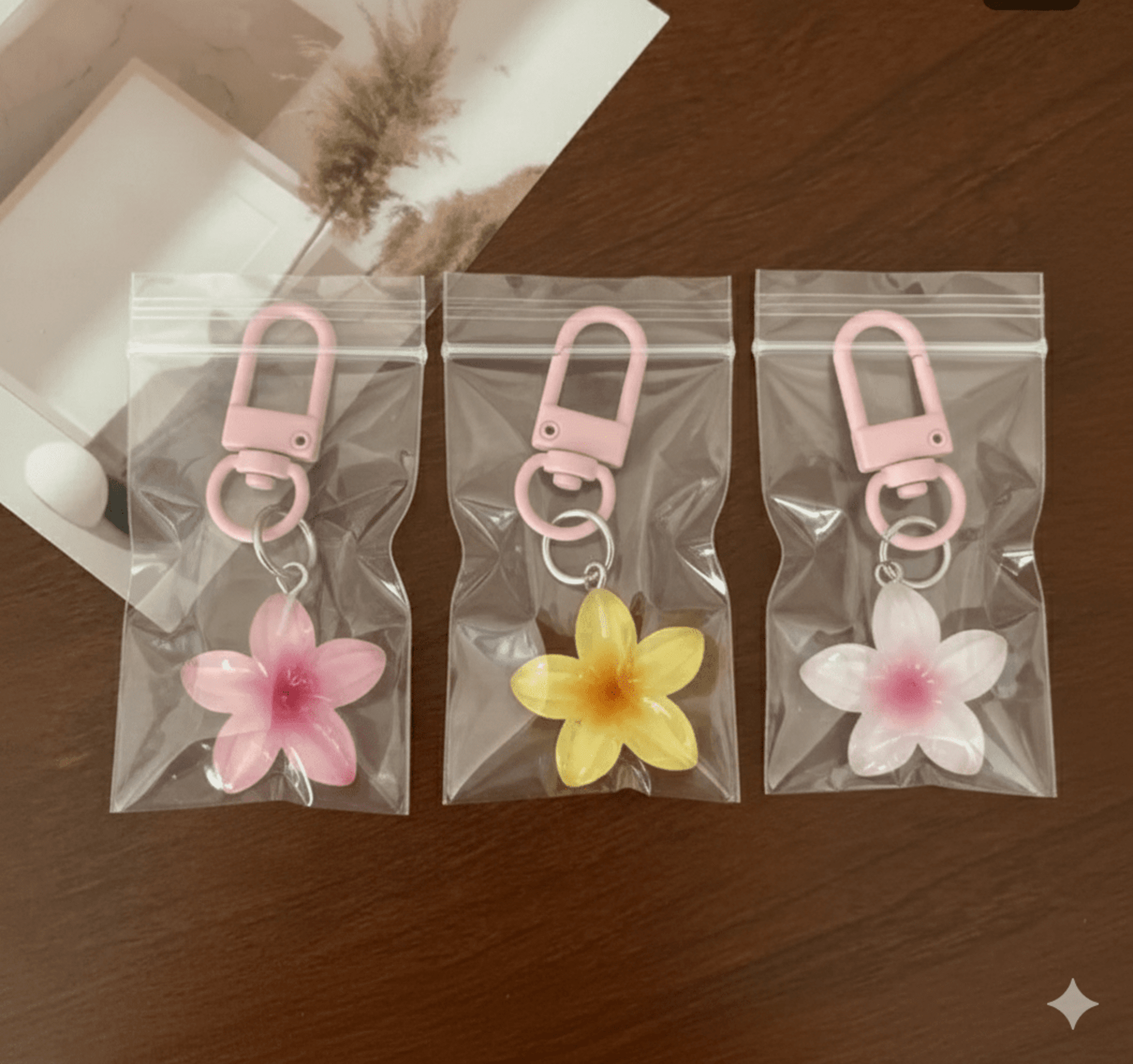 Minillaveros de resina surtido - 1