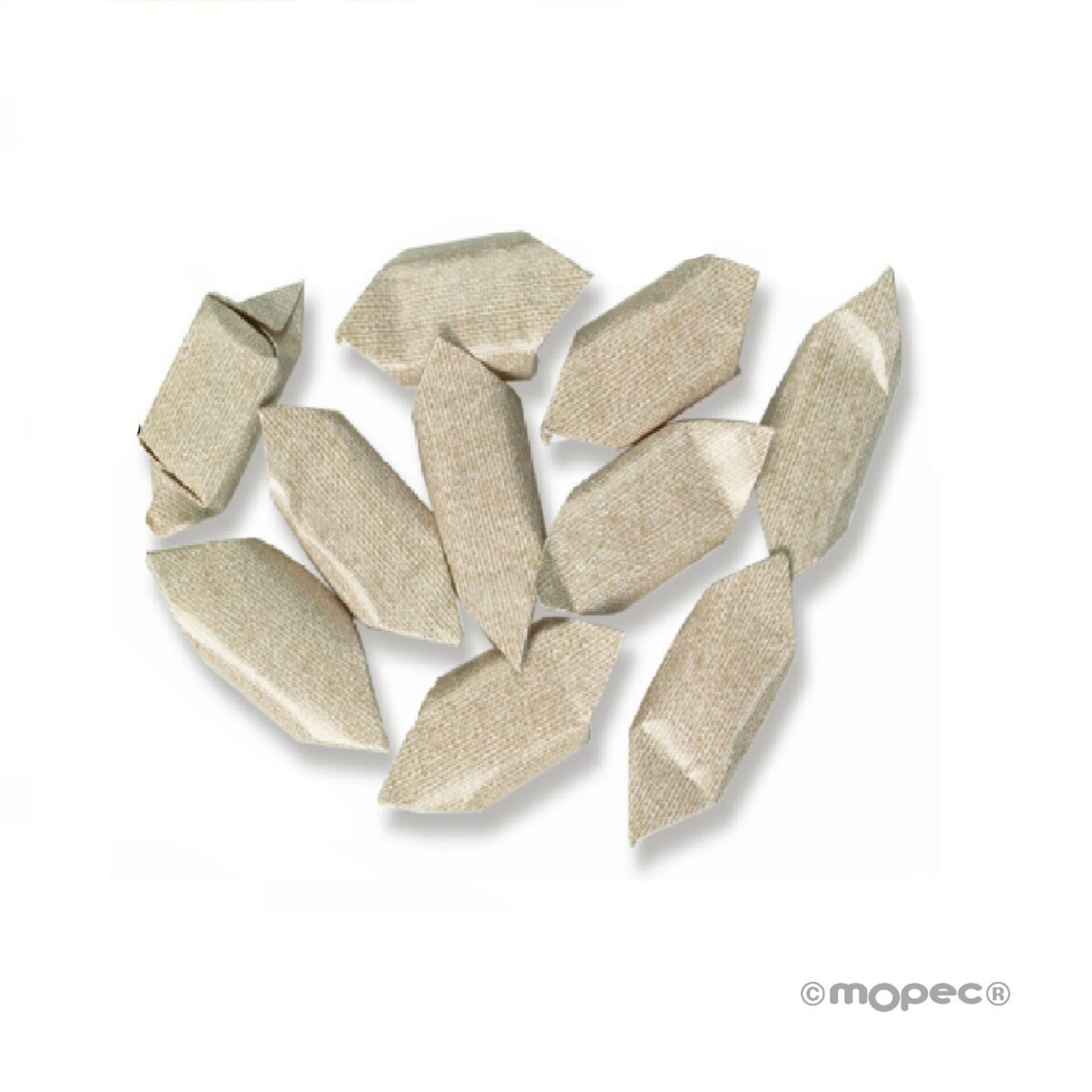 Caramelo frutas liso marrón 1Kg* - 1