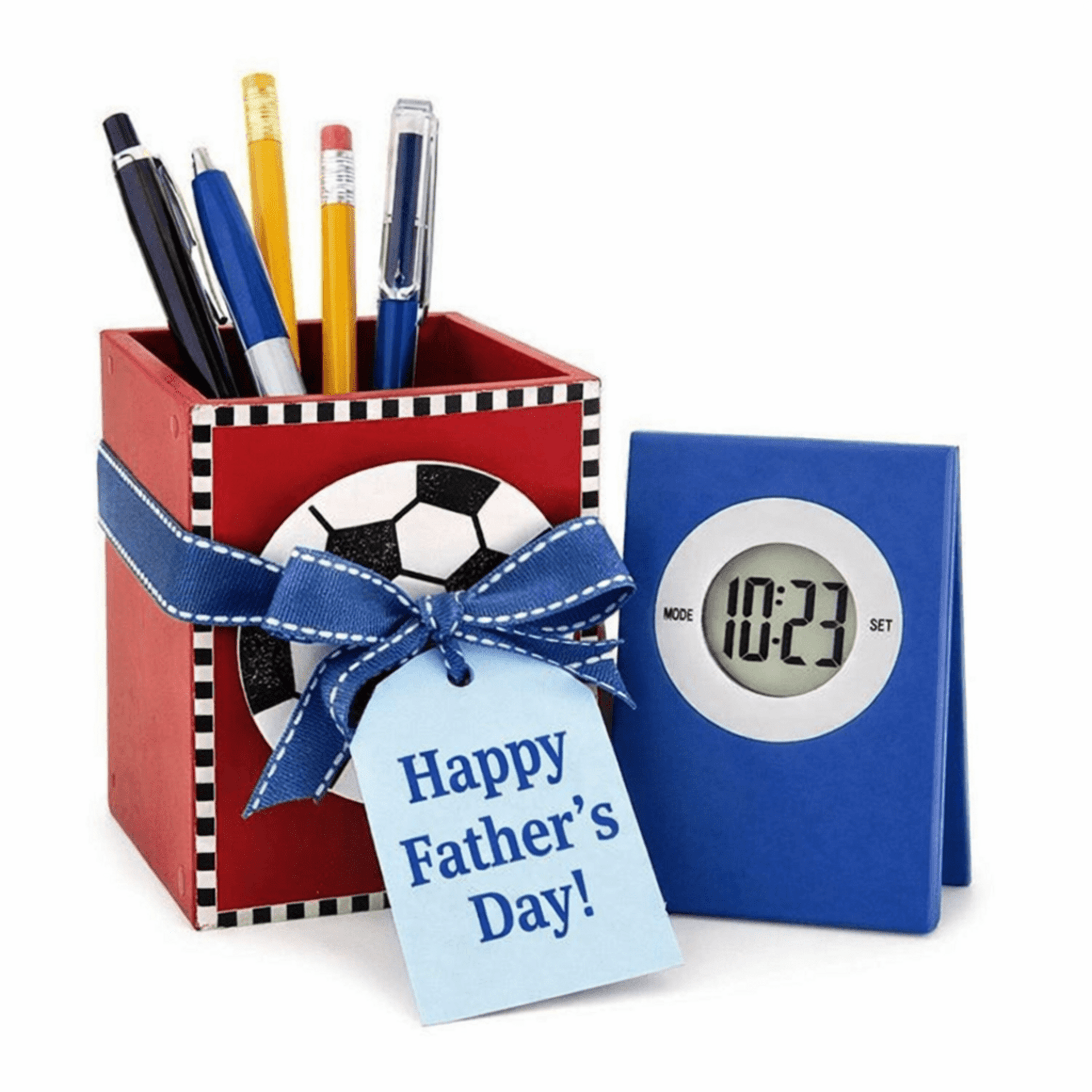 Lapicero + reloj digital de mesa - 1