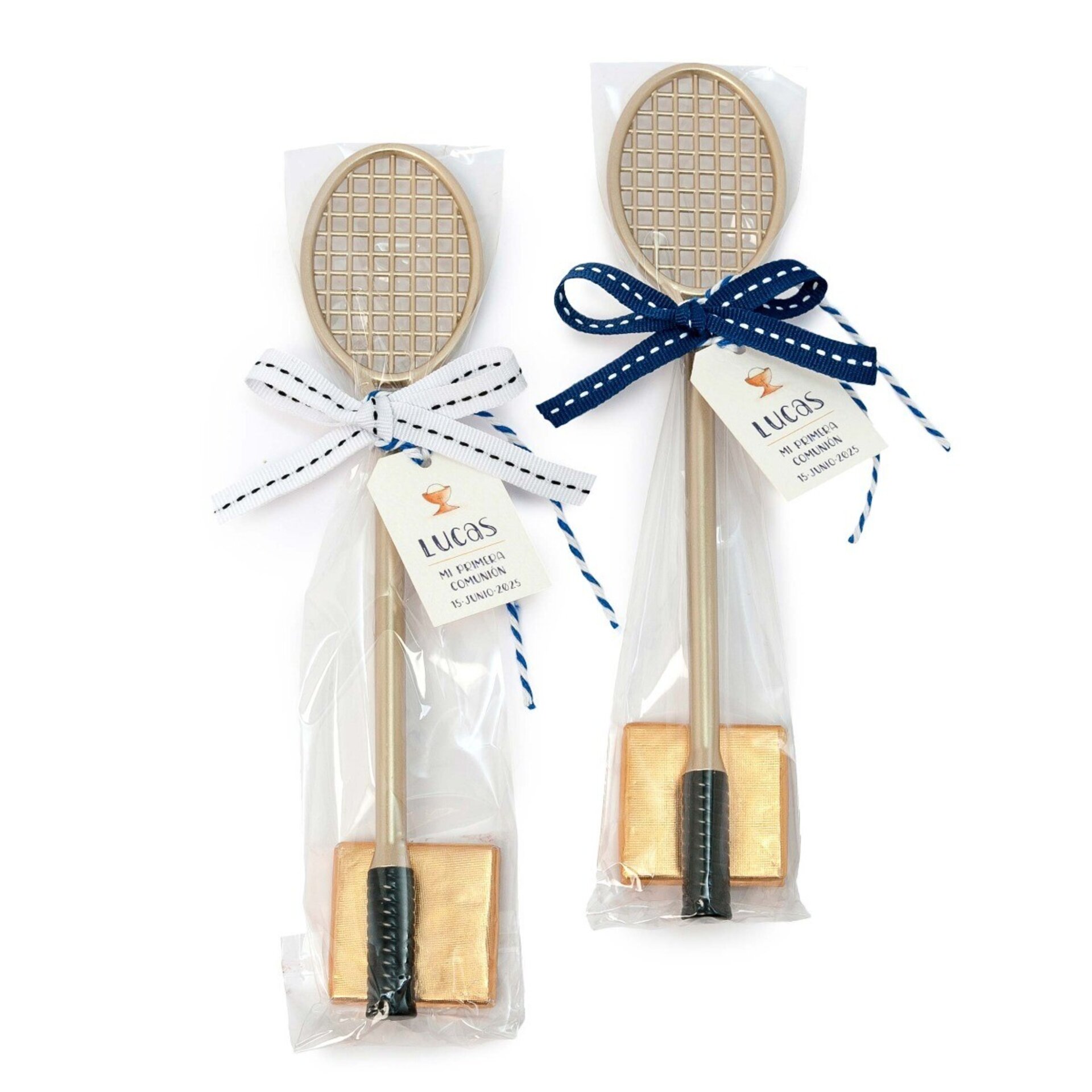 Rotulador raqueta lazo azul y blanco 1napolitana min.2 1,80€ - 2