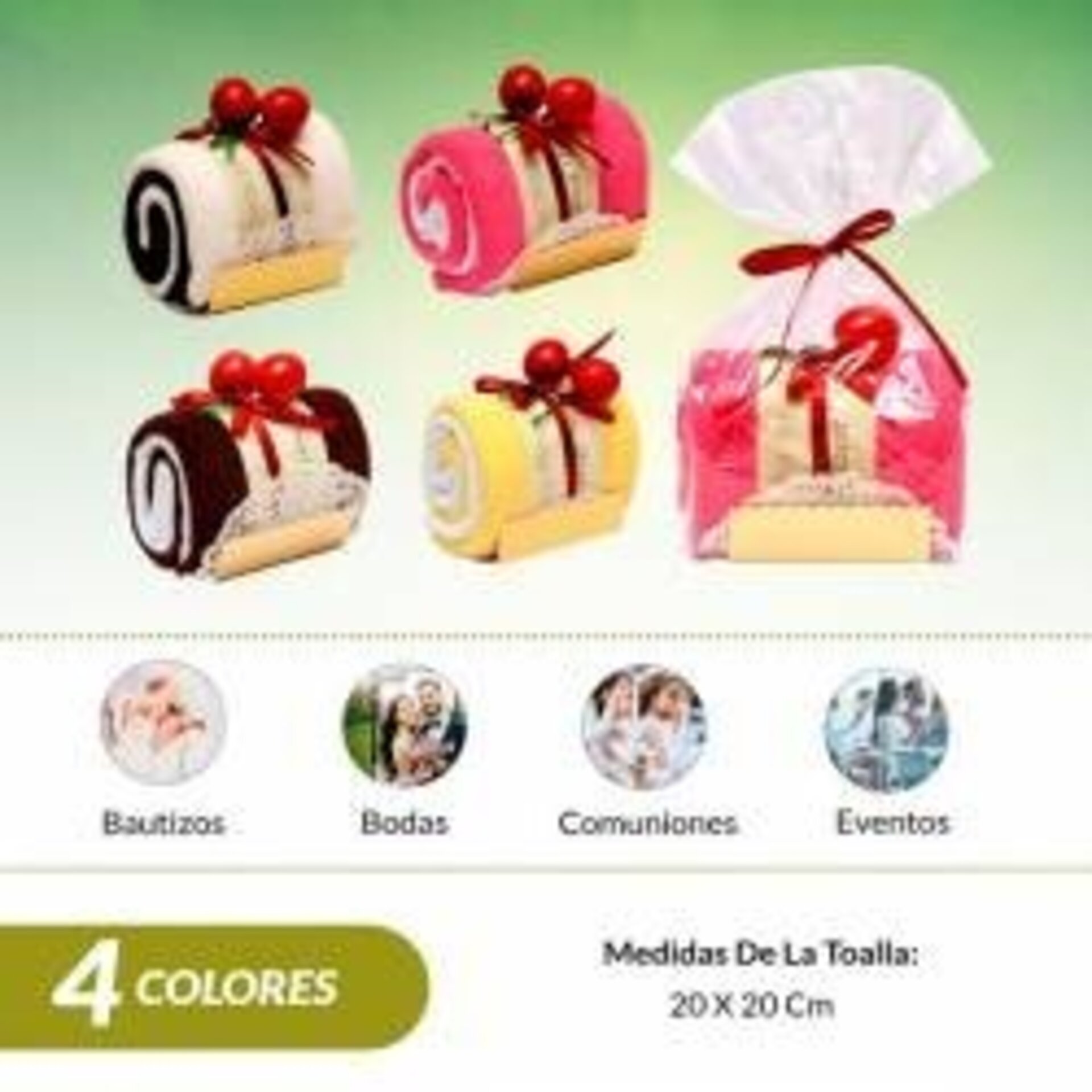 DULCE TRONCO PASTEL TOALLA - 2