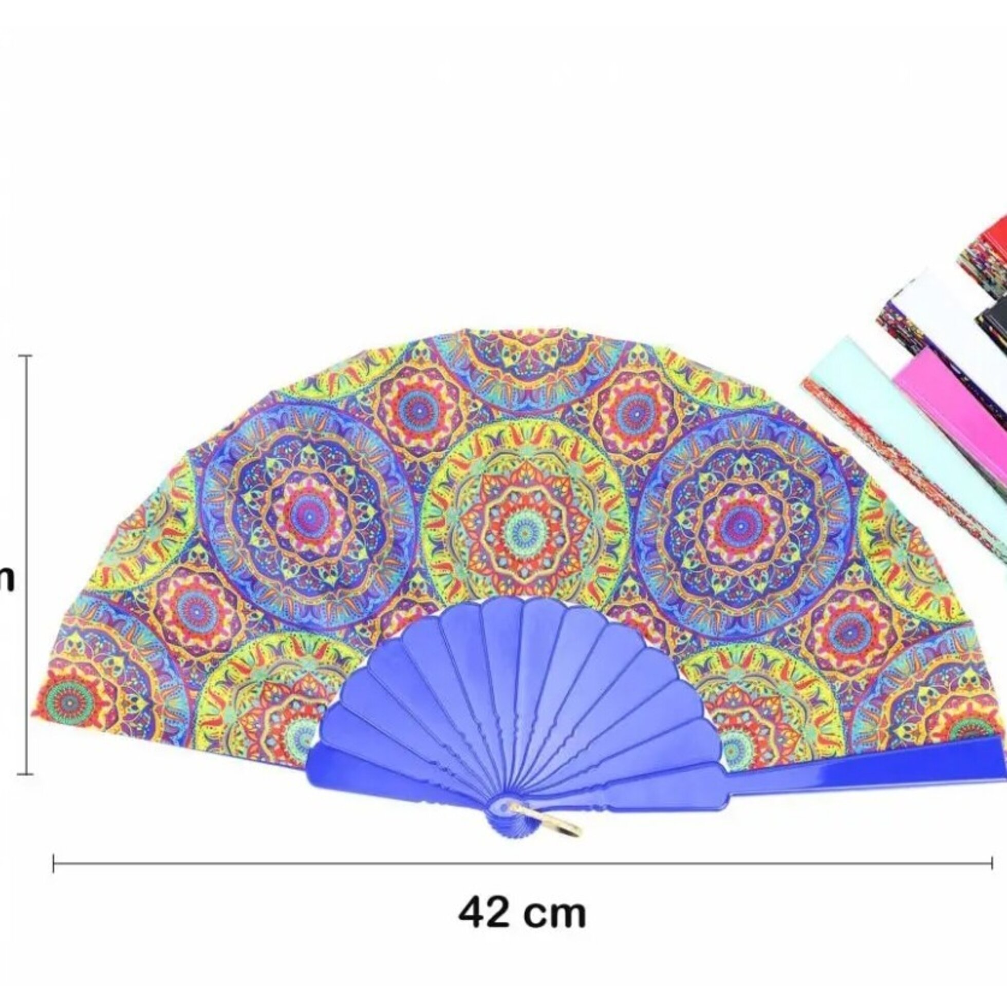 Abanico PVC coloreado - 5