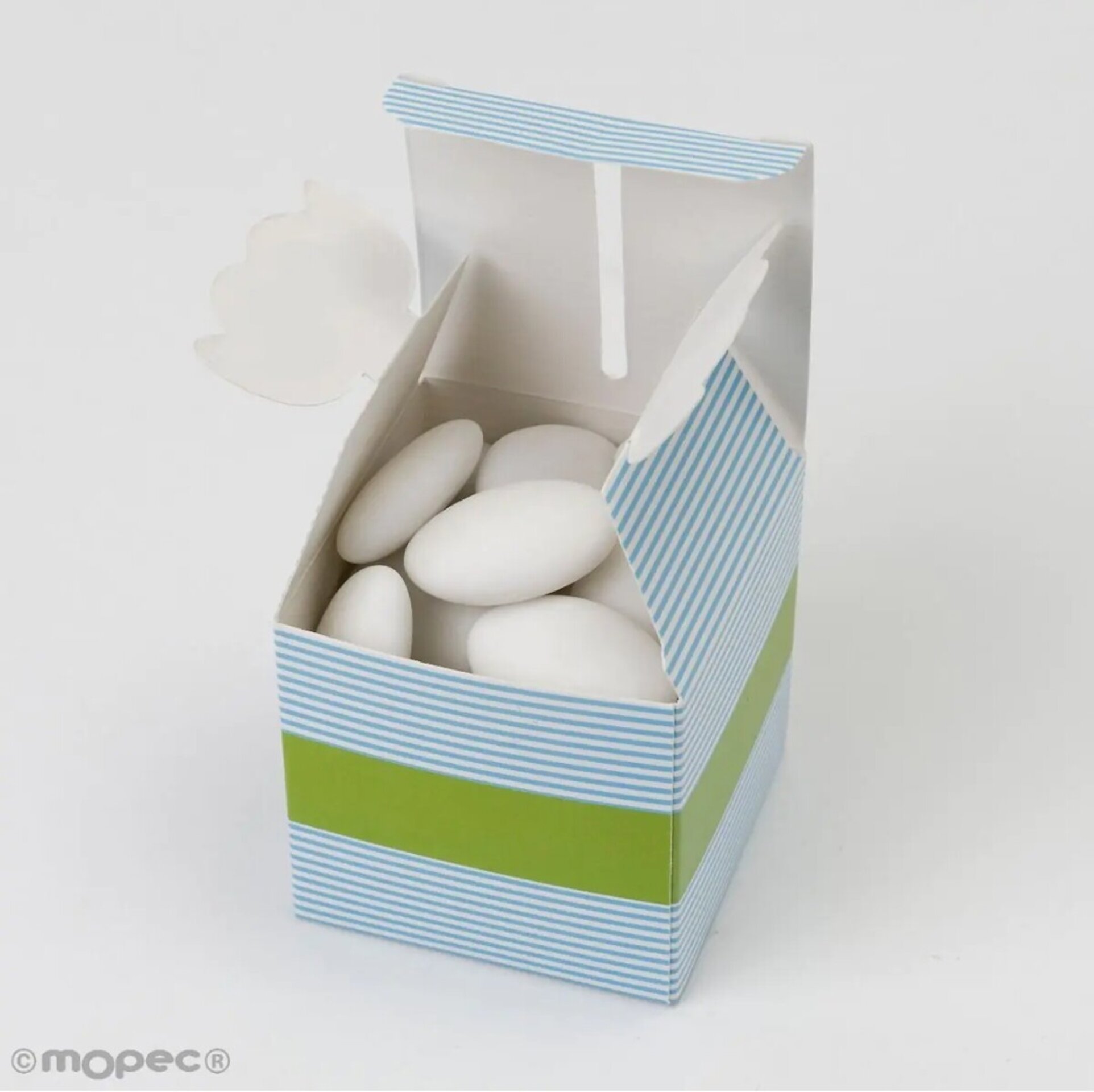 Caja papel bigote/pajarita "My Little Man",mínimo 24 0.30€ - 2