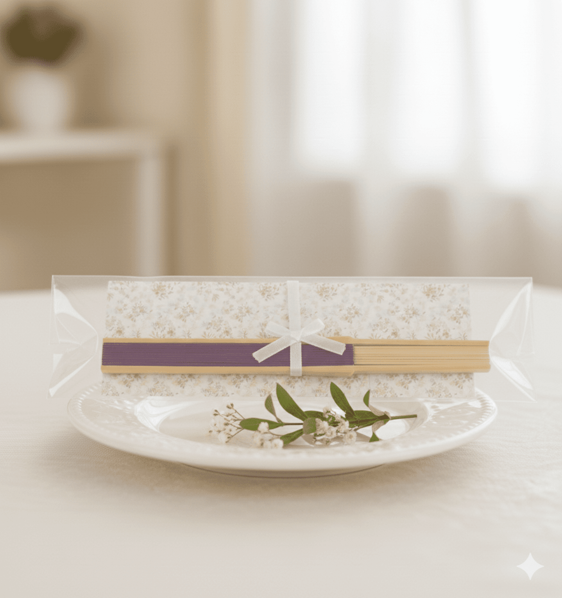 Abanico para invitadas - 1