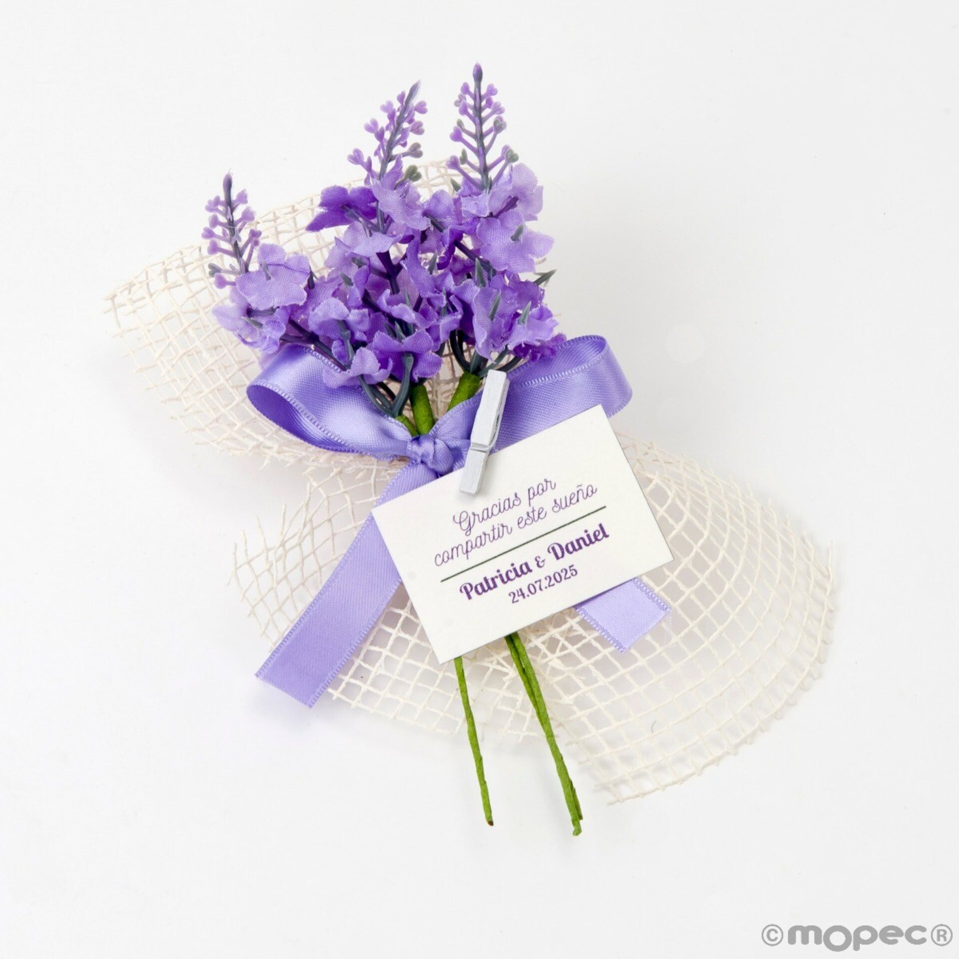 Bouquet flores lavanda 3 ramitas - 2