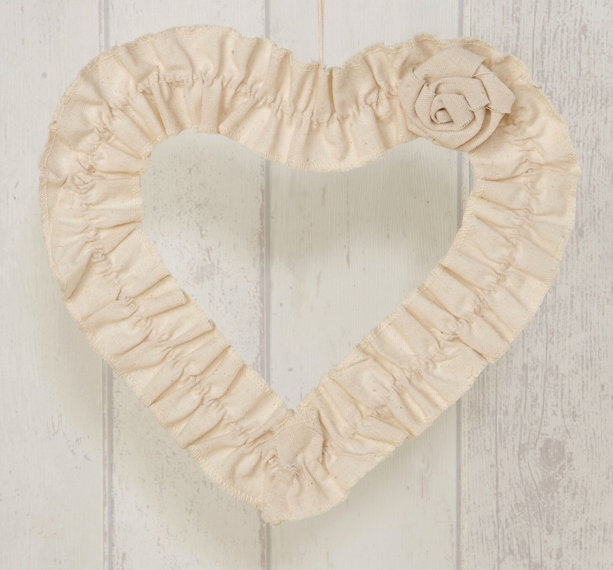 Decoración forma corazón min 6 precio ud 2,15€ - 2