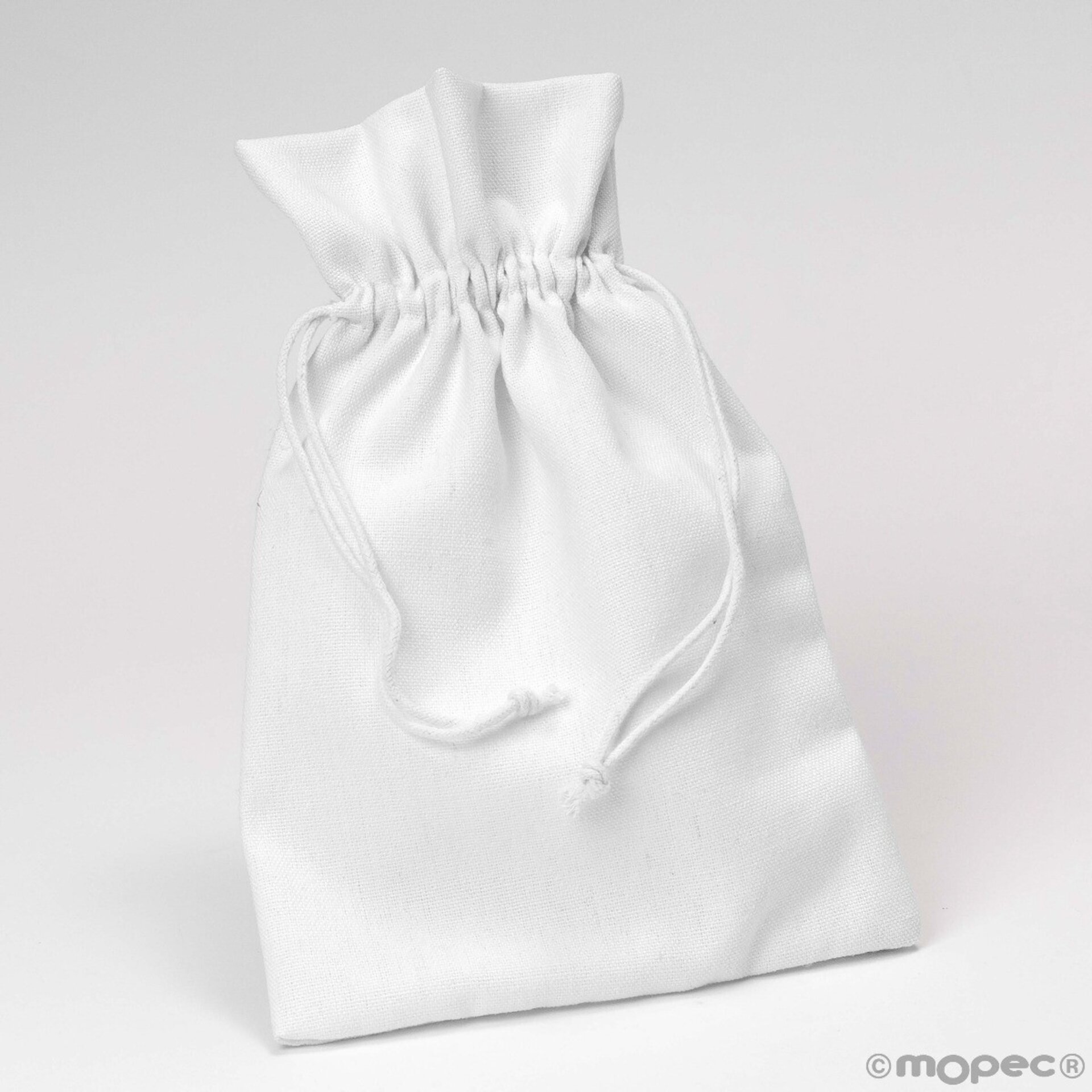 Bolsa algodón 15x23cm. MARFIL, min.10 1,45€ - 2