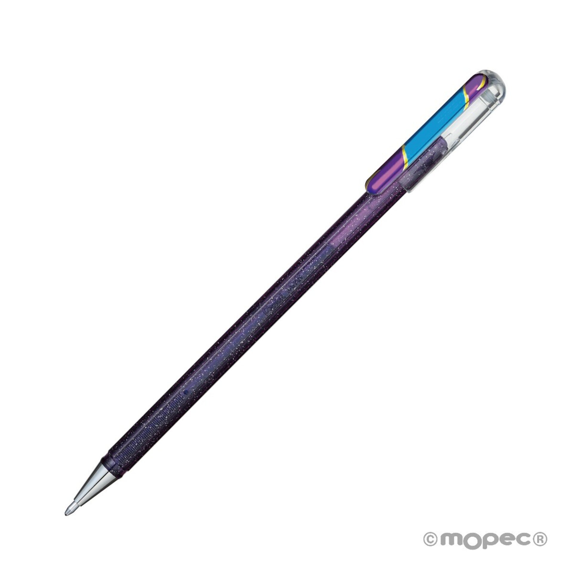 Roler gel dual morado/azul metálico - 2