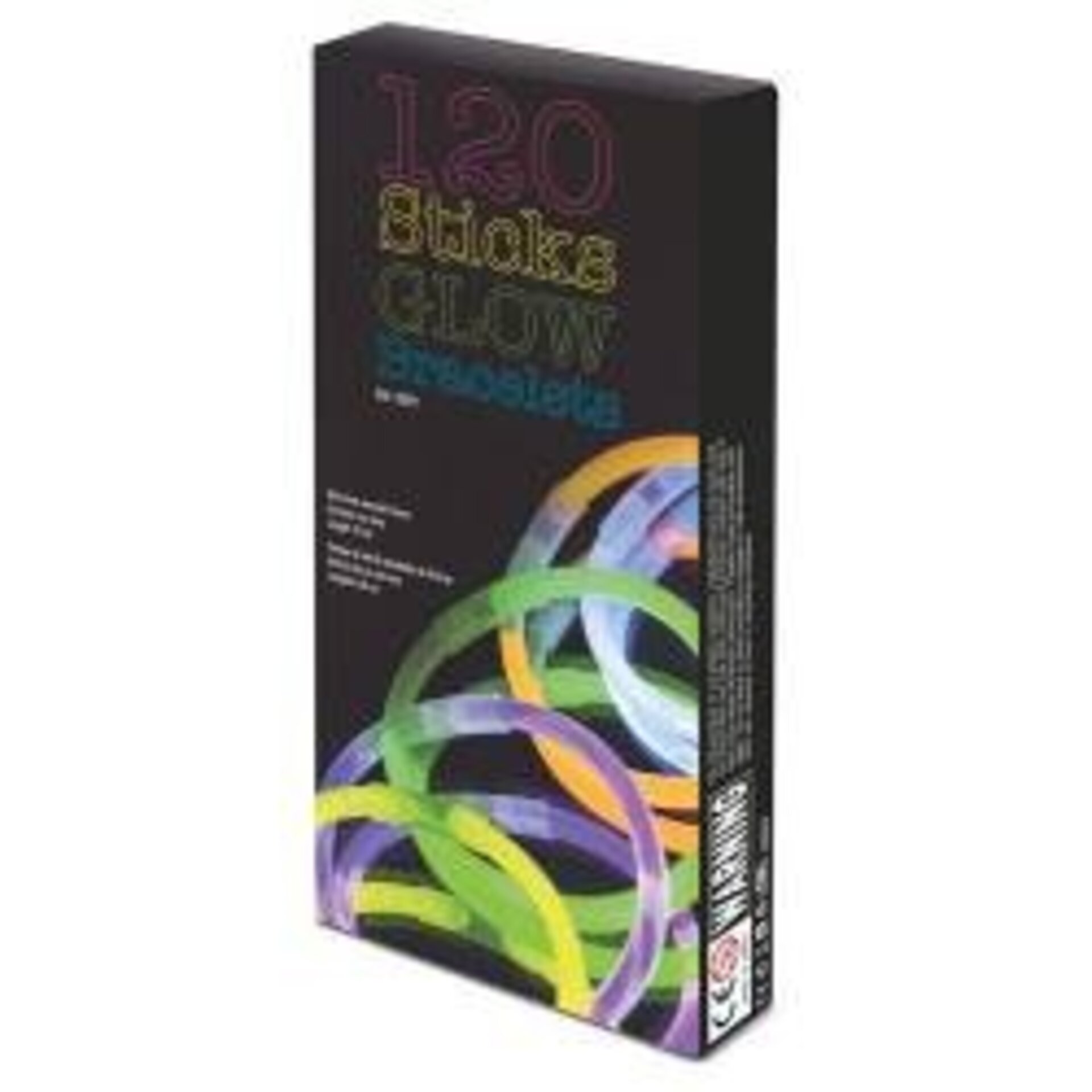 PACK 120 PULSERAS FLUORESCENTE - 3