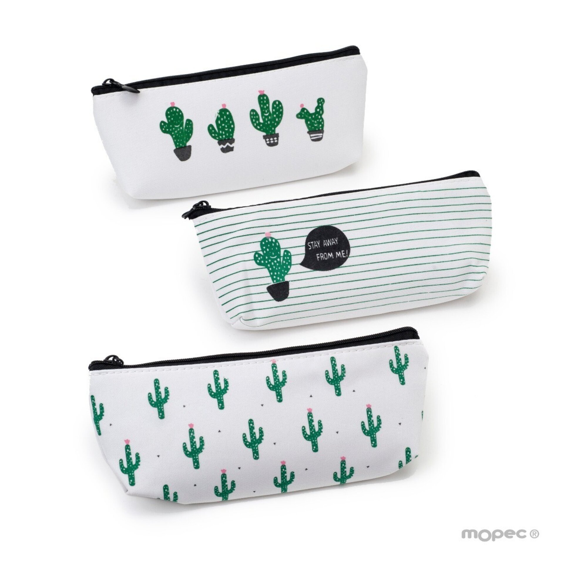 Guardatodo con cremallera cactus surtido de 3 2€ - 1