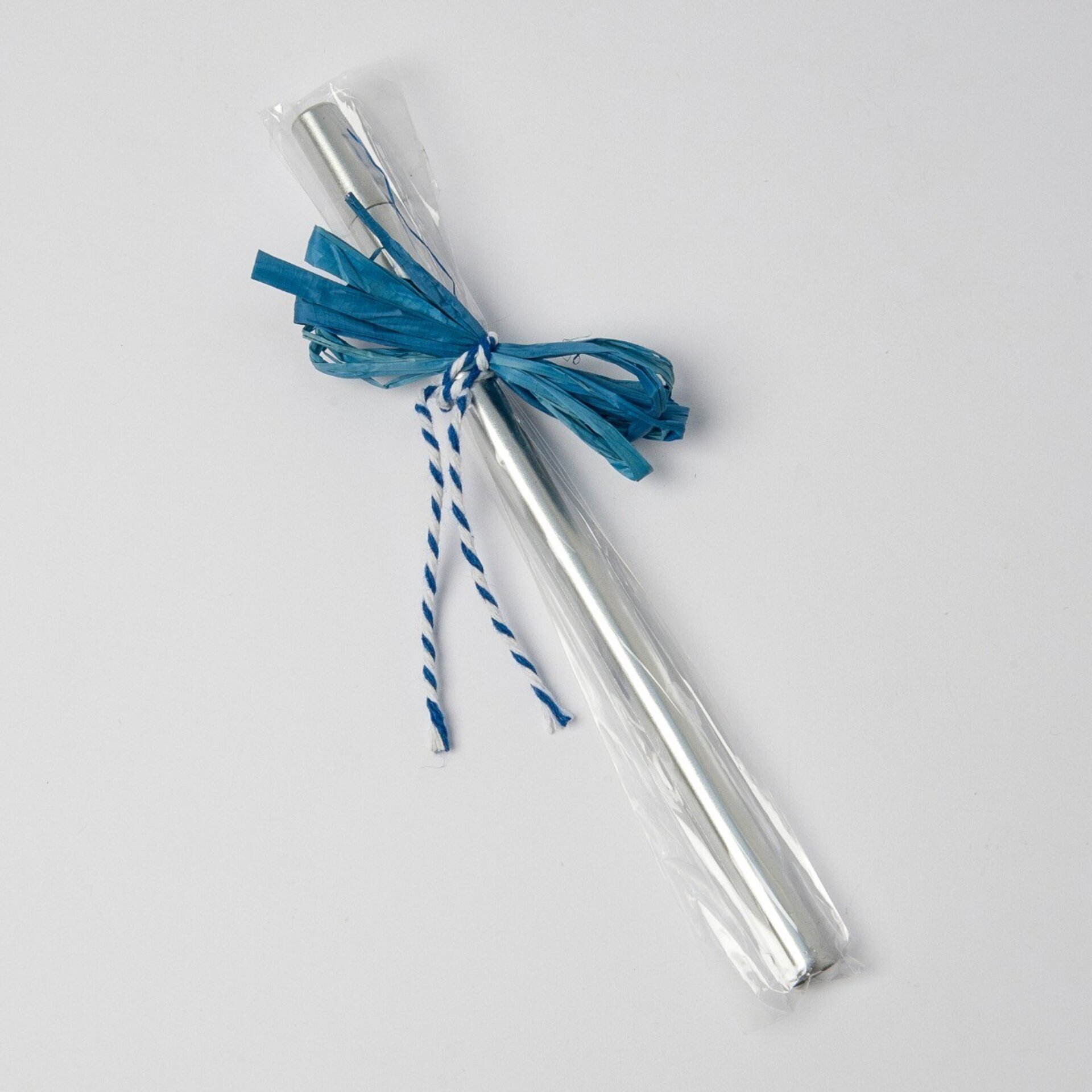 Rotulador simply plateado adornado lazo azul min 10 1,50€ - 2