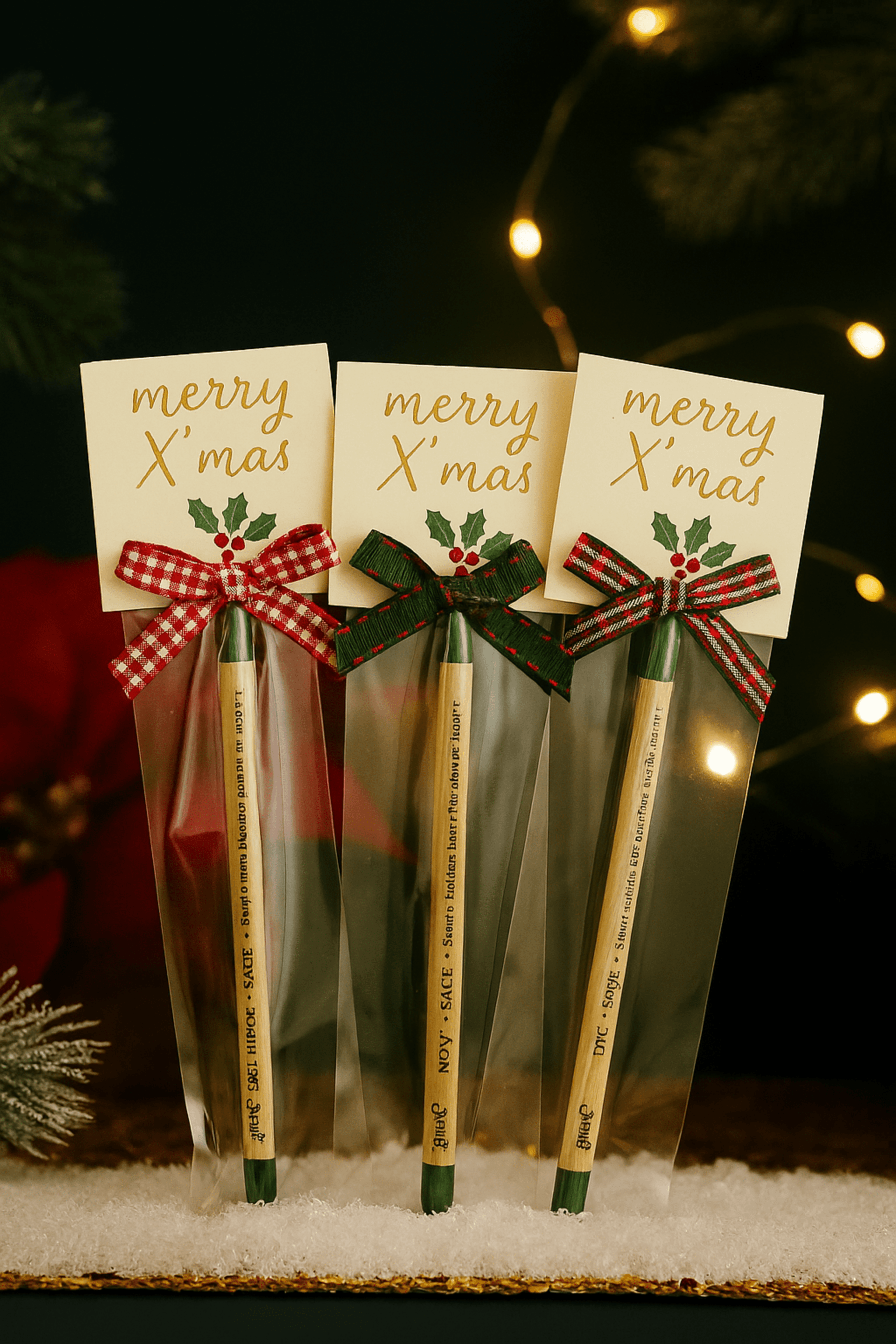 Lápiz con cápsula de semillas - 4