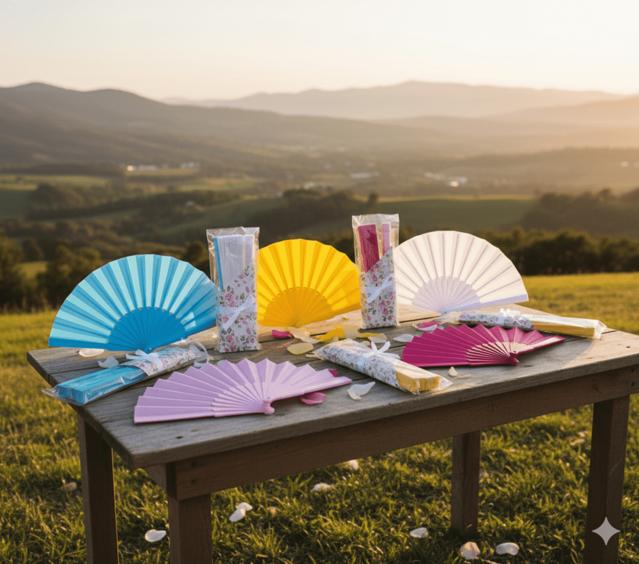 Abanico de colores pvc - 1