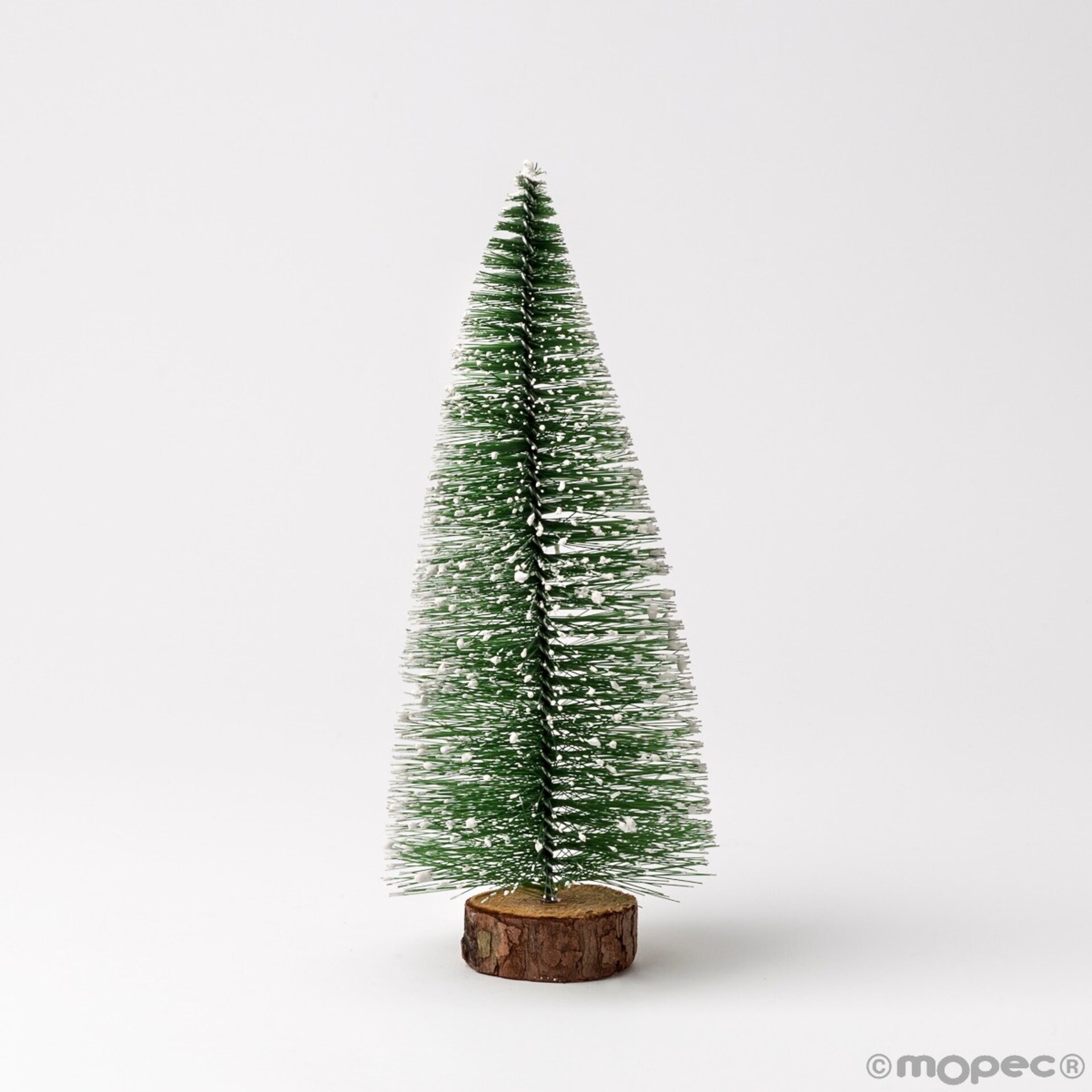 Árbol de Navidad mediano 20cm. con base de madera - 2