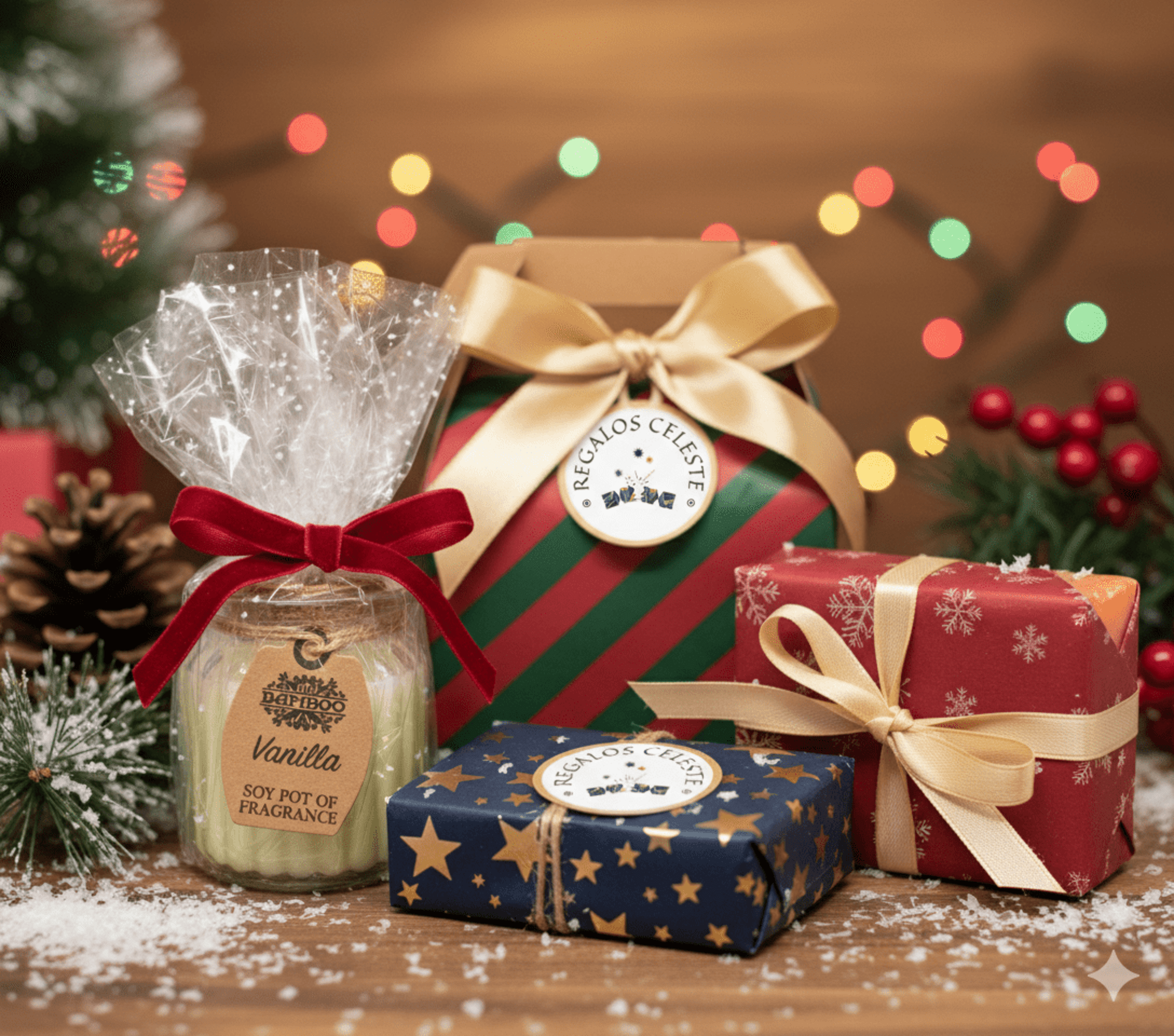 Caja dos jabones + vela - 2