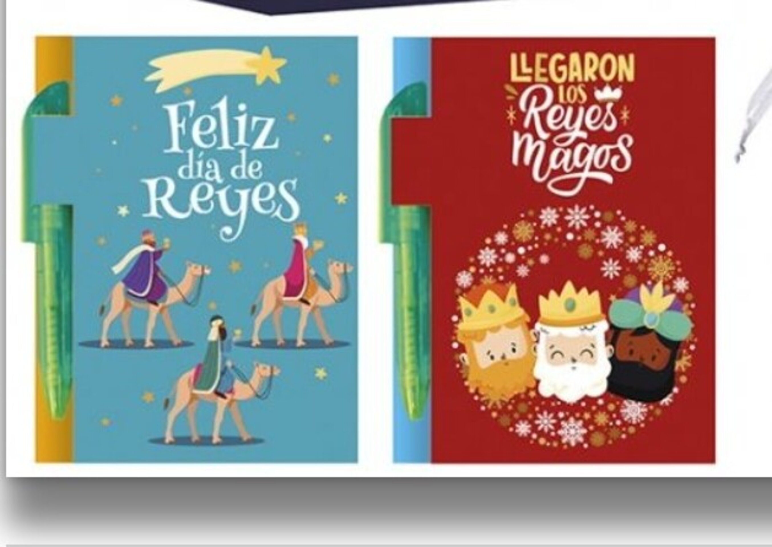 MINI LIBRETA CON BOLIGRAFO REYES MAGOS - 2