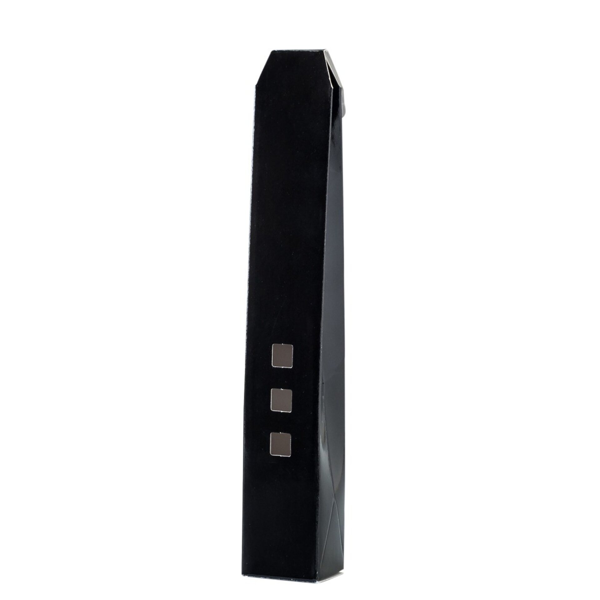 Estuche 3ventanas negro 19x3x2,5cm. Min.25 0,65€ - 2