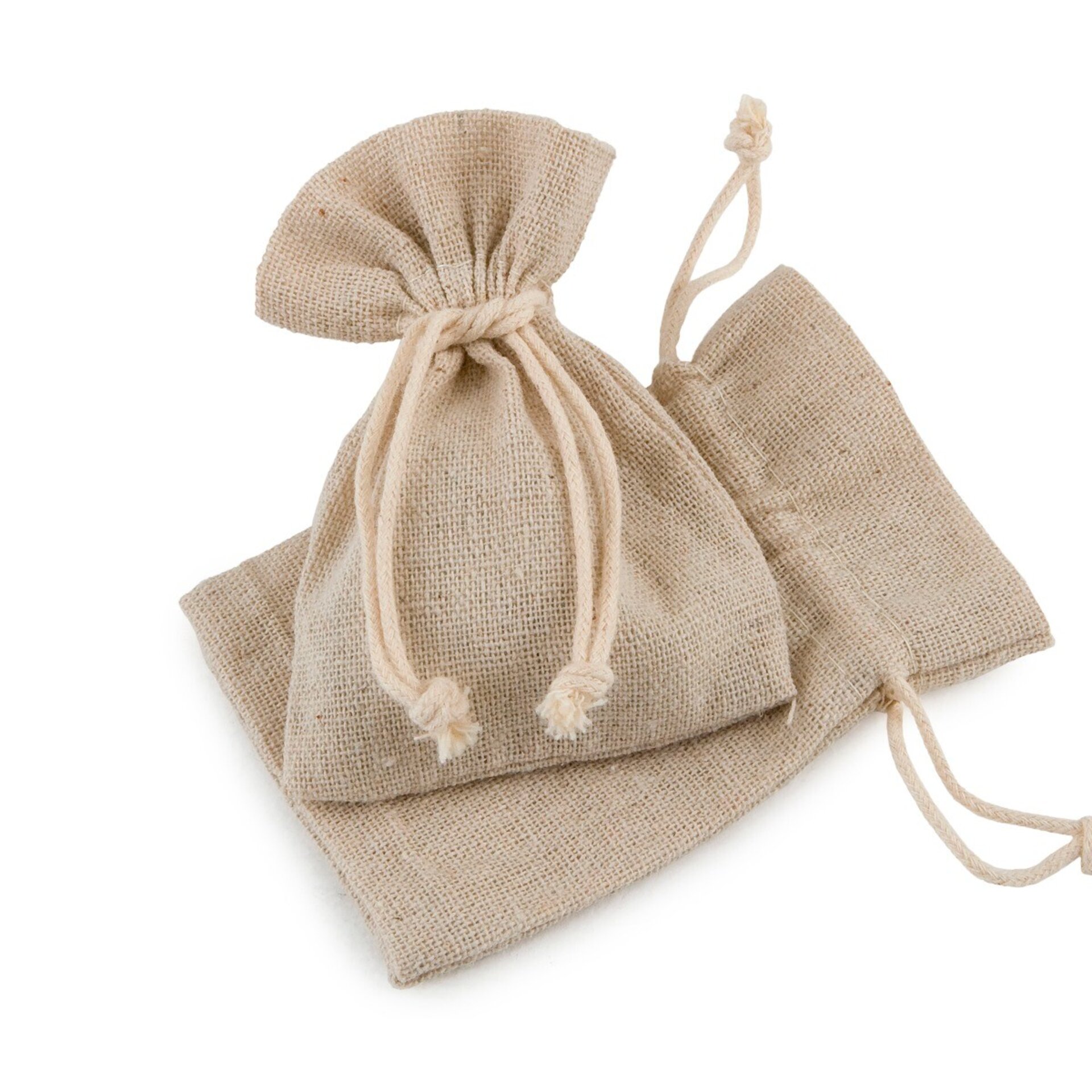 bolsa algodón beige min 12 precio ud 0,75 € - 2