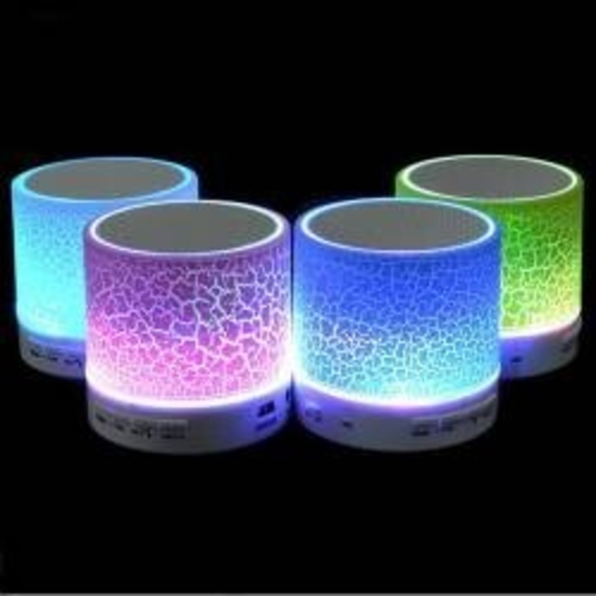 MINI ALTAVOZ BLUETOOTH CON LUZ LED+RADIO+USB - 4