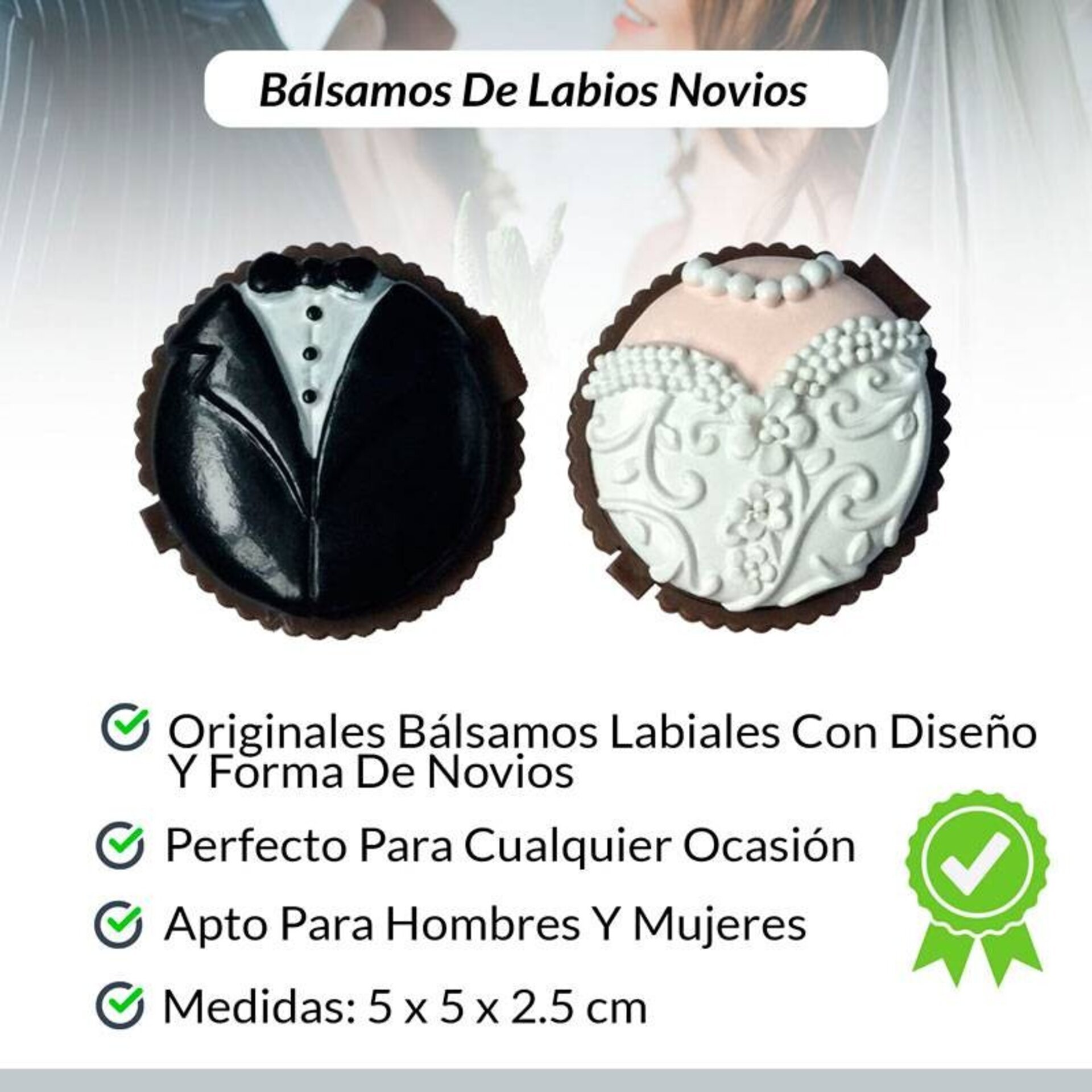 SET BÁLSAMOS LABIALES NOVIOS - 1