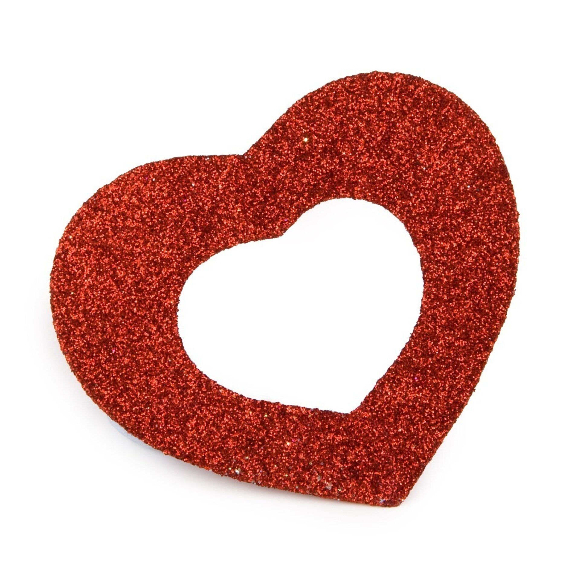 Corazón rojo brillante, 8x6cm min.6 0,30€ - 1