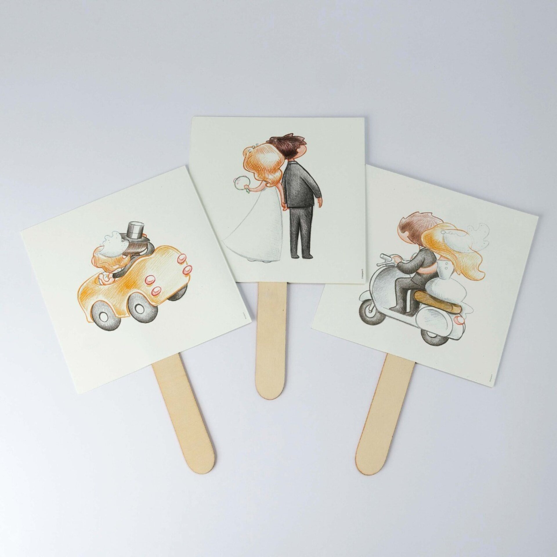 Abanico Pop & Fun boda surtido , min 24 1,30€ - 2