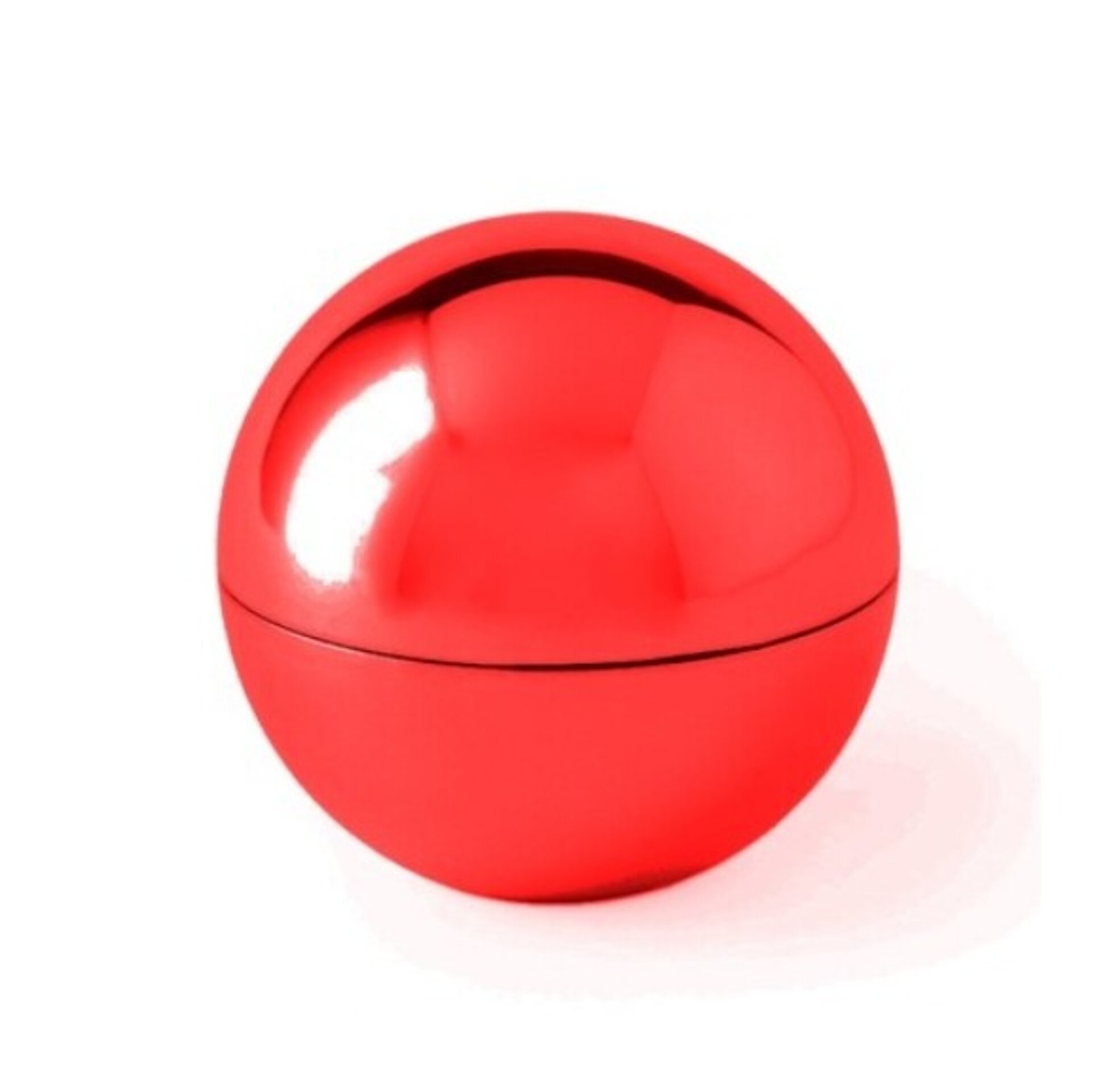 Bálsamo Labial Redondo Rojo - 3