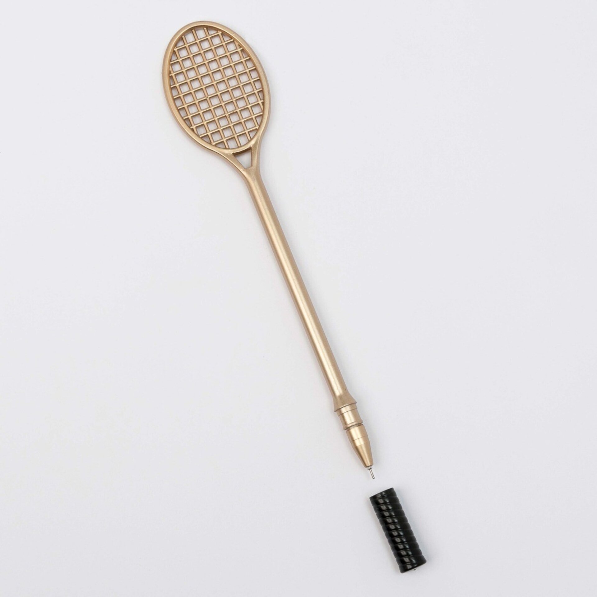 Rotulador dorado raqueta, min.10 0,85€ - 2