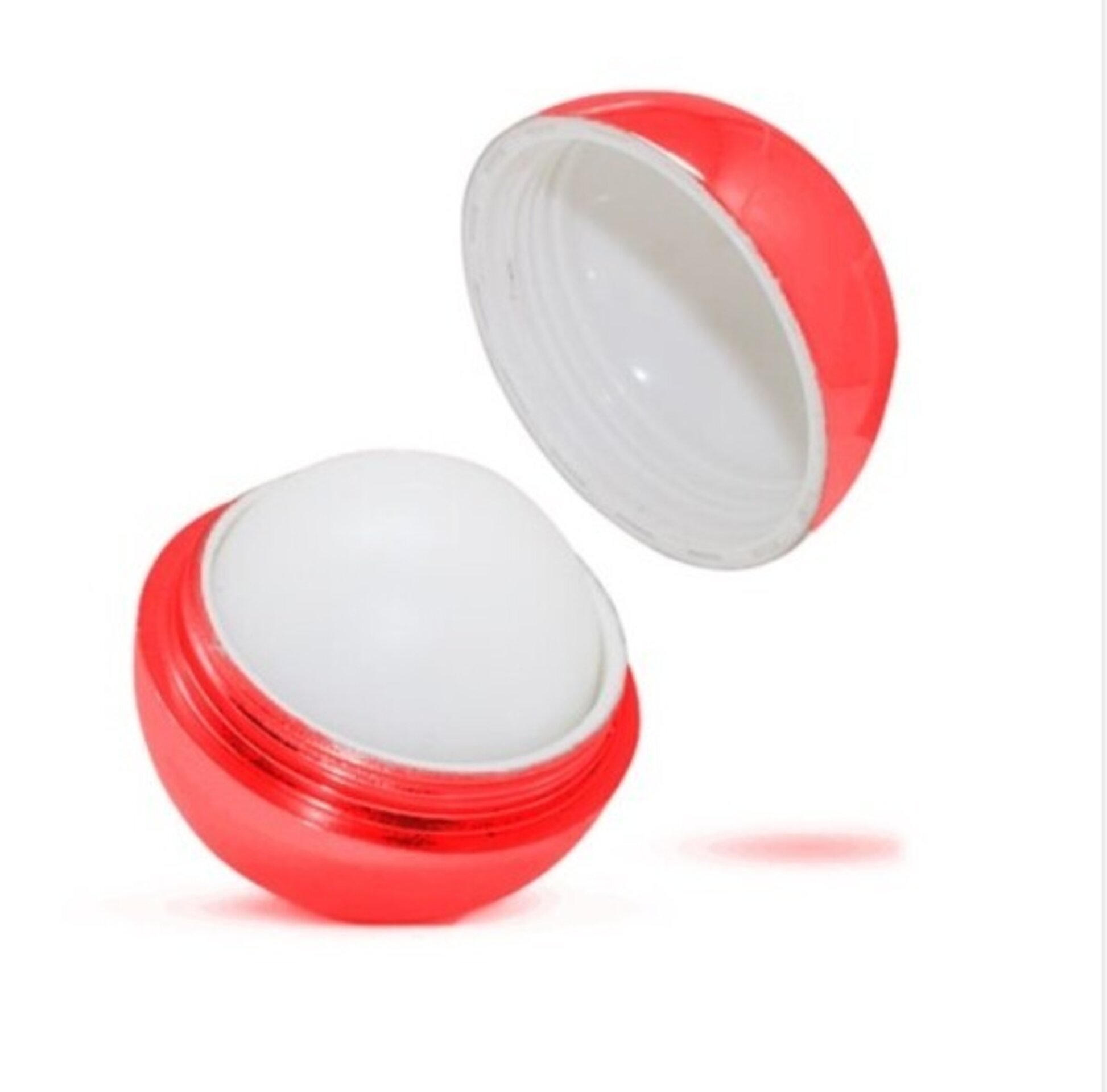 Bálsamo Labial Redondo Rojo - 5