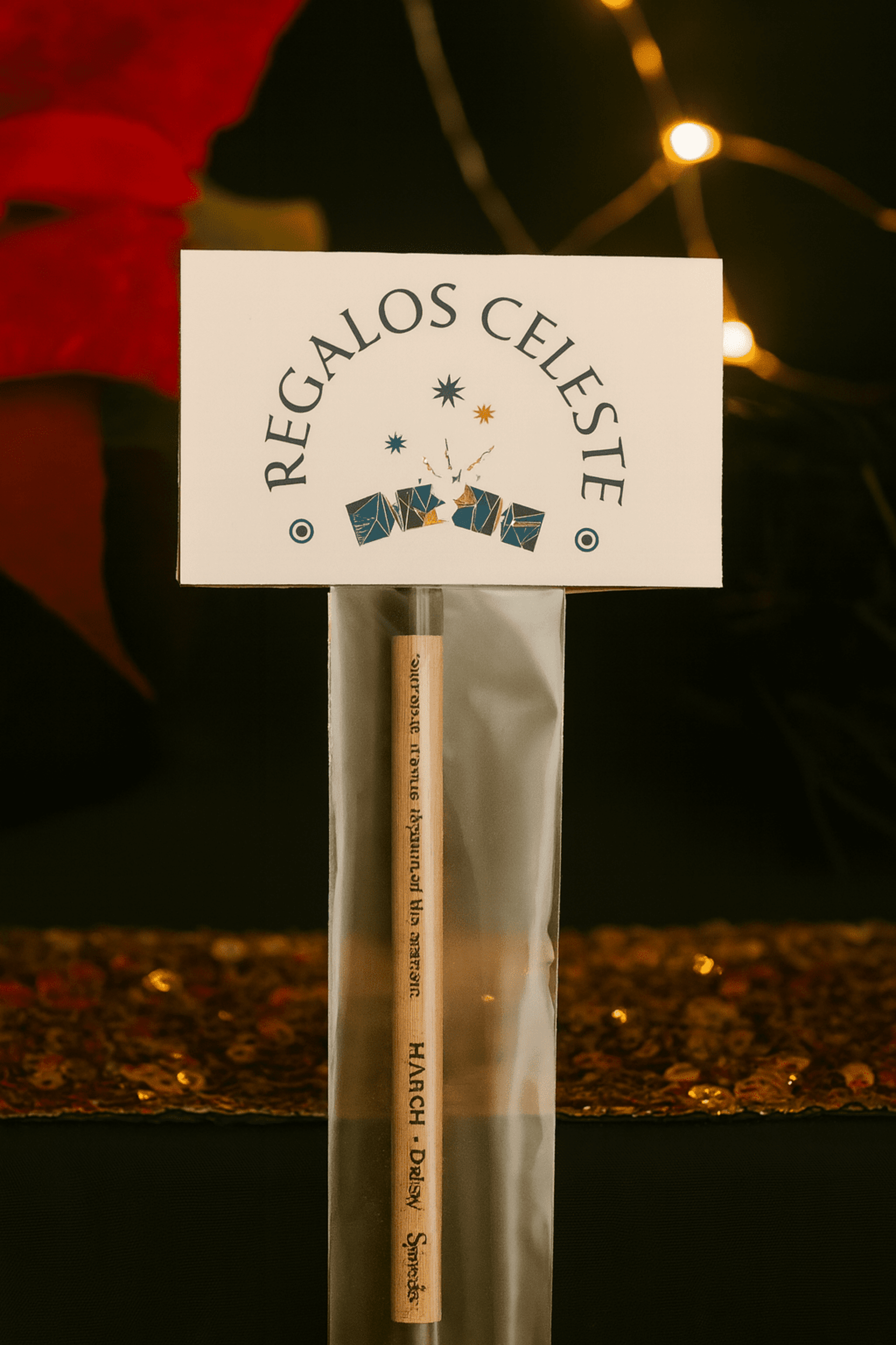 Lápiz con cápsula de semillas - 2