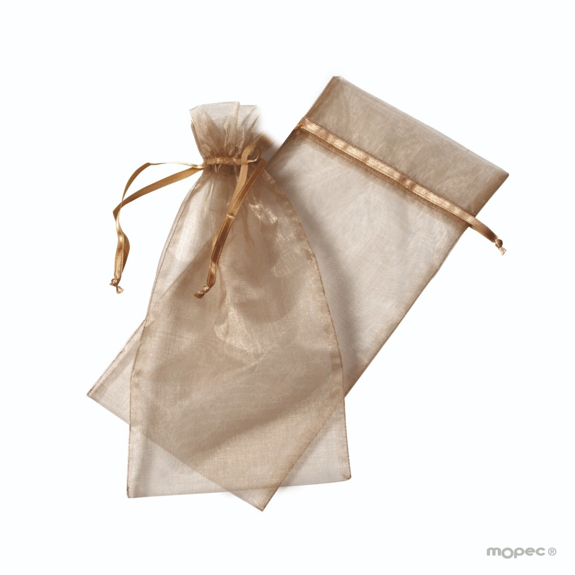 Bolsa organdí beige min 24 precio ud 0,95 € - 1