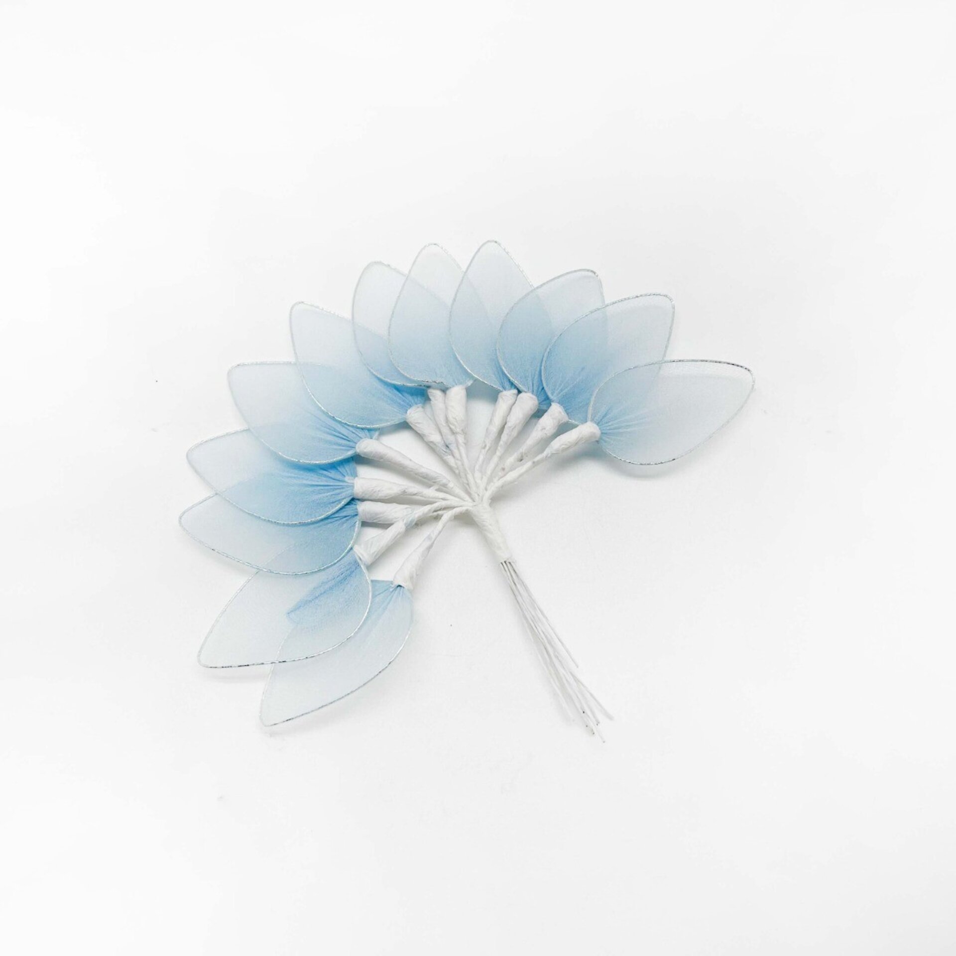 Palas tul color azul con alambre min.12 0,50€ - 2
